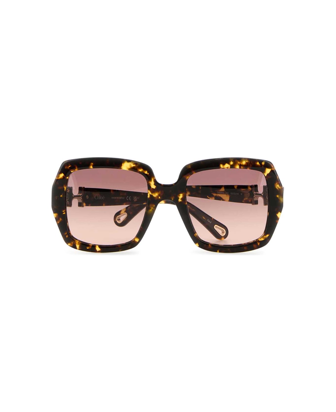 Chloé Printed Acetate Marcie Sunglasses - HAVANA-HAVANA-RED