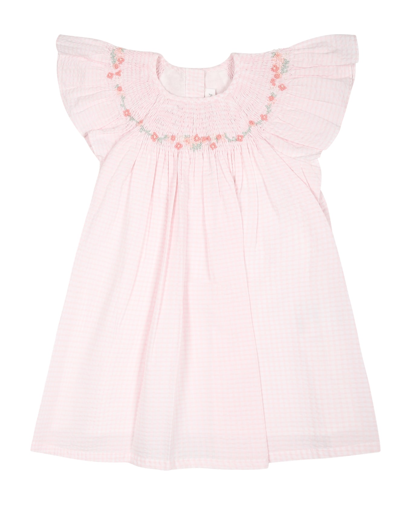 Tartine et Chocolat Pink Casual Dress For Baby Girl - Pink ウェア