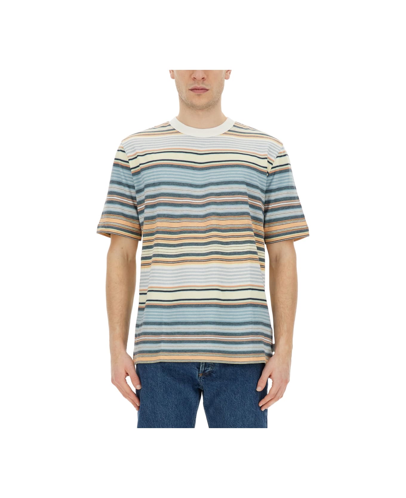 PS by Paul Smith Striped T-shirt - MULTICOLOUR シャツ