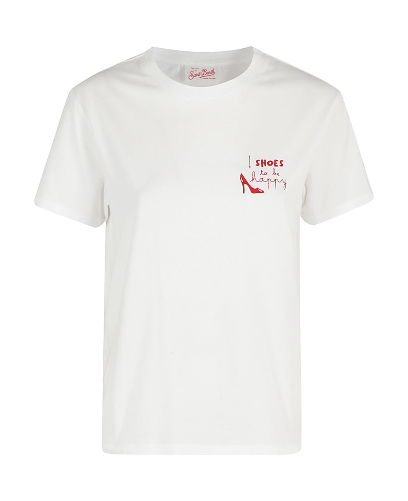 MC2 Saint Barth Cotton Crew Neck T Shirt - Emb