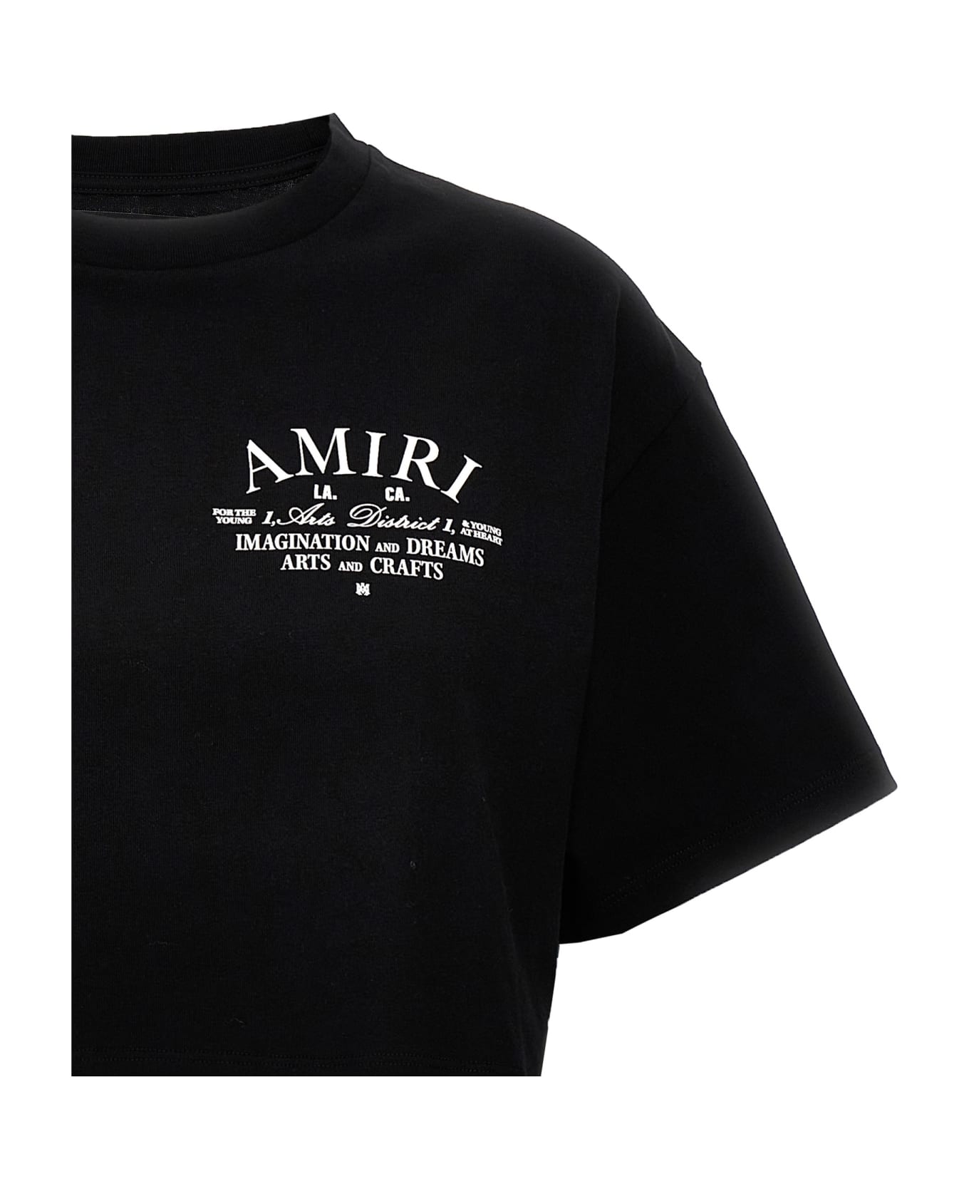 AMIRI 'arts District' Cropped T-shirt | italist