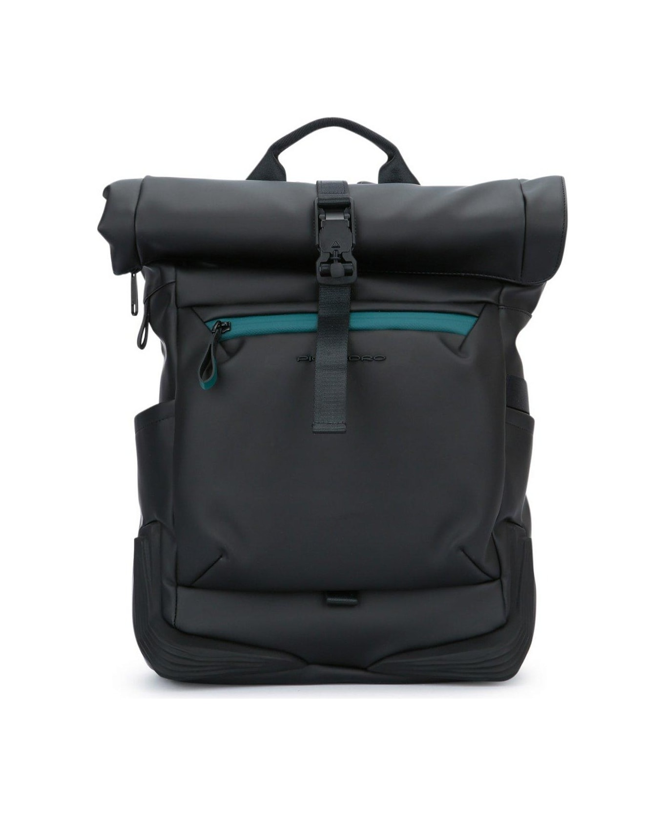 Piquadro Water Resistant Roll-top Laptop Backpack - N