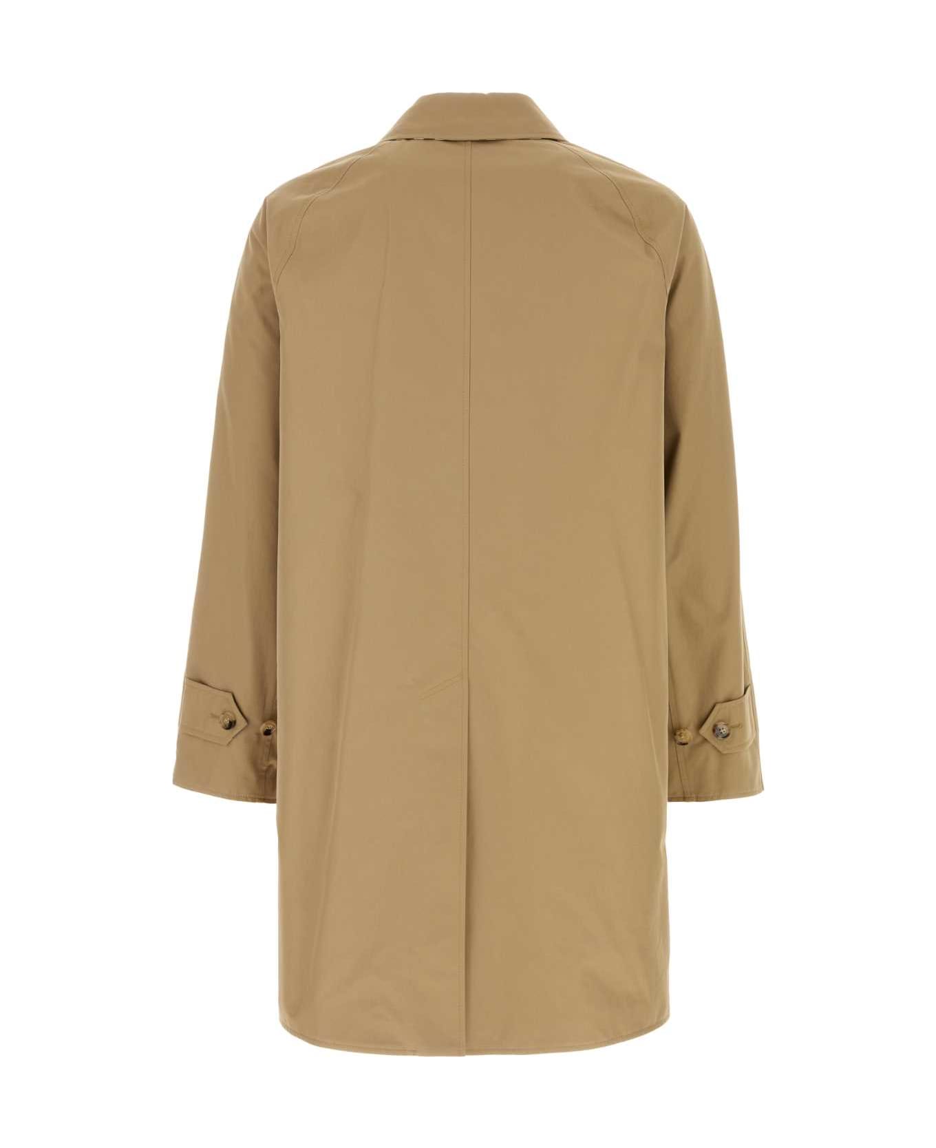 Burberry Beige Cotton Reversible Trench Coat - TEDDY