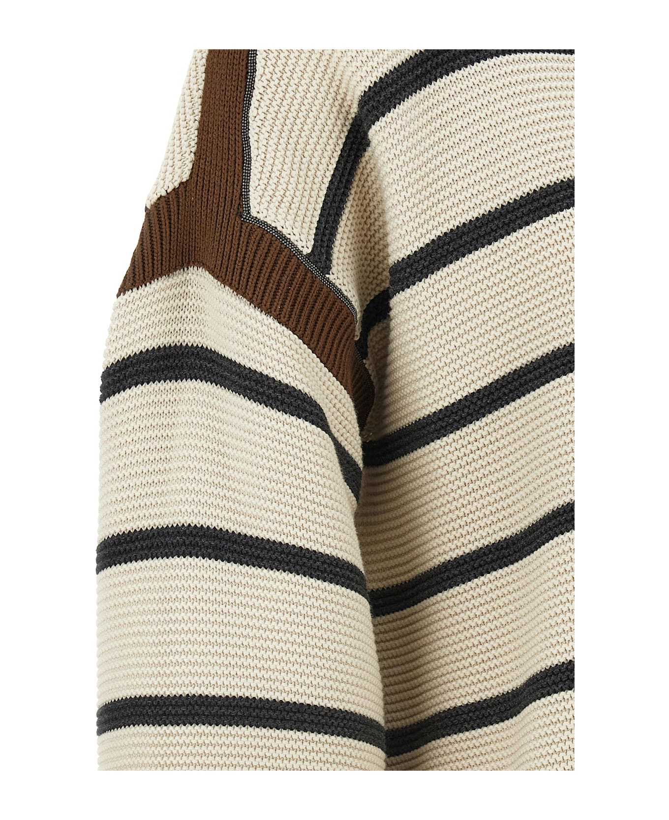 Brunello Cucinelli Monile Sweater - Beige