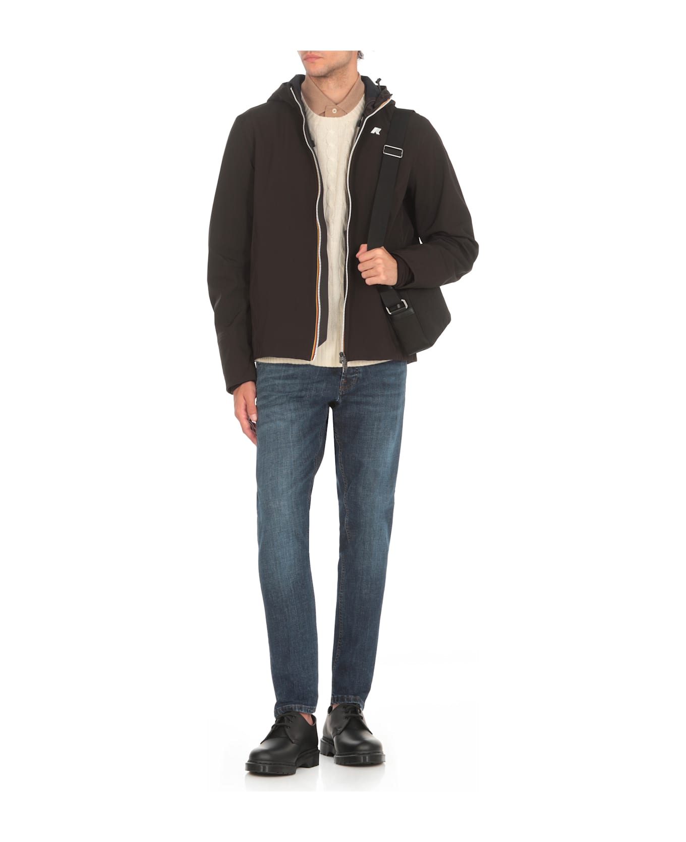 K-Way Jacko Bonded Jacket - Black