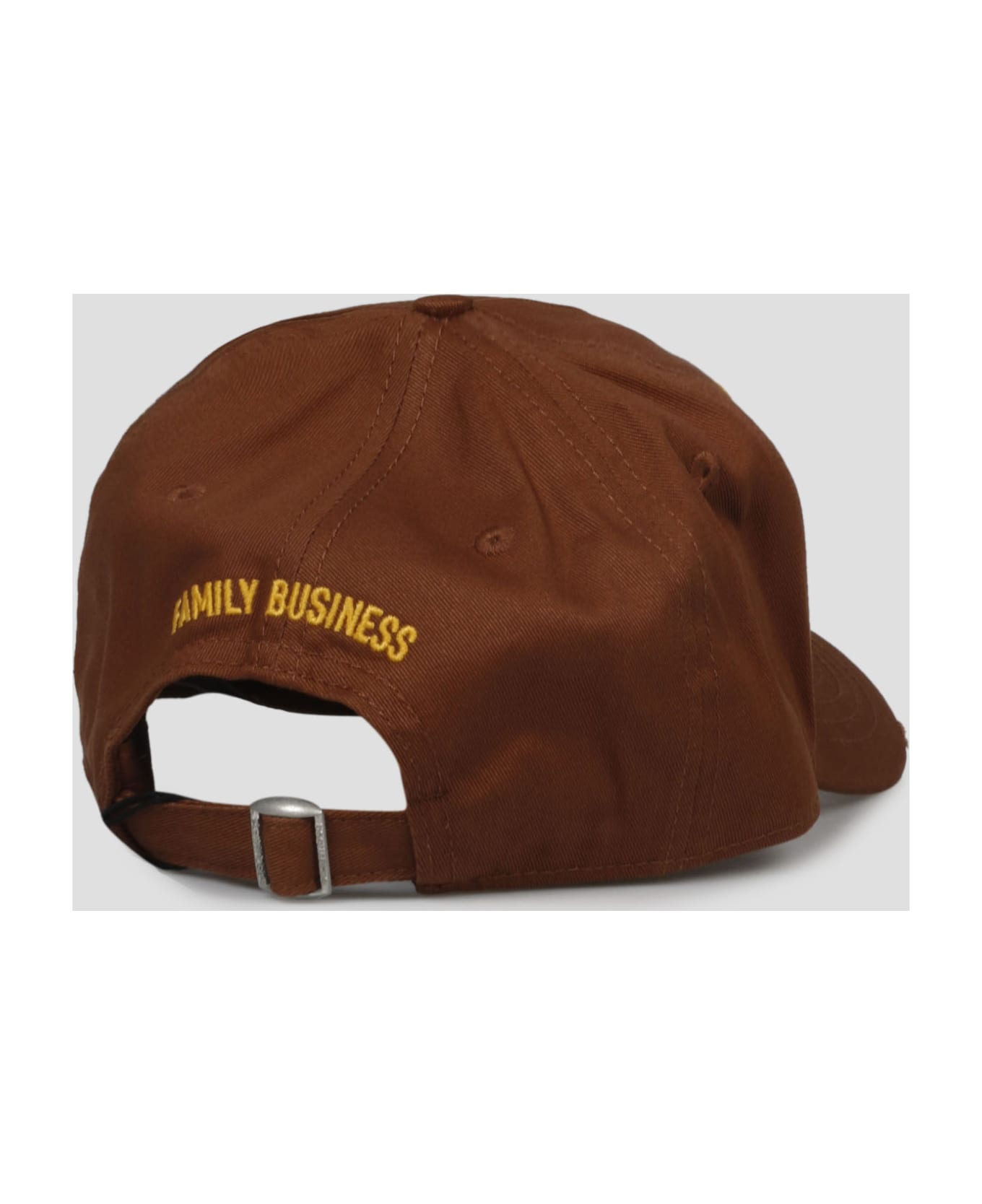 Dsquared2 D2 Patch Baseball Cap - Brown