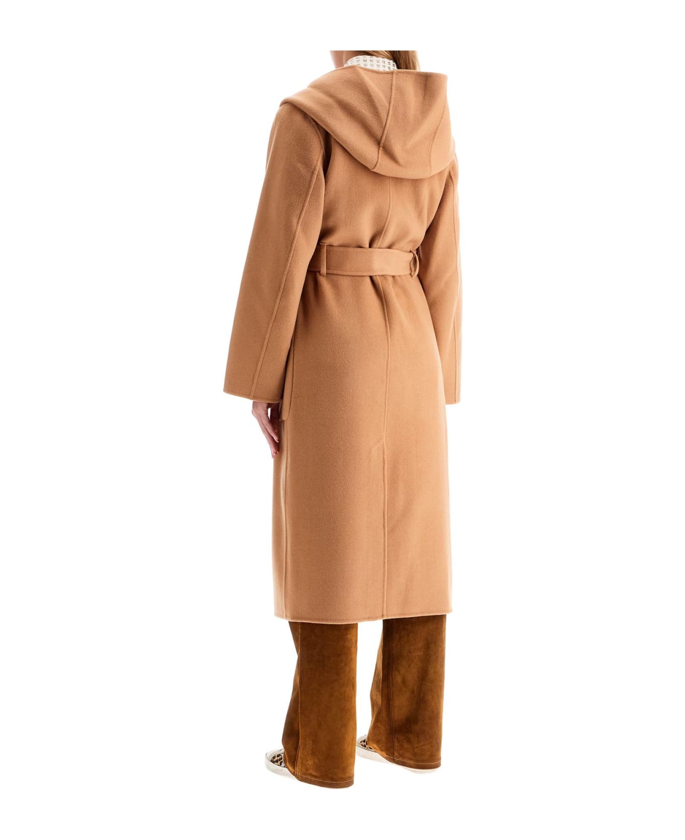 Ivy Oak Celia Edie Hooded Coat - GOLDEN CAMEL (Beige)