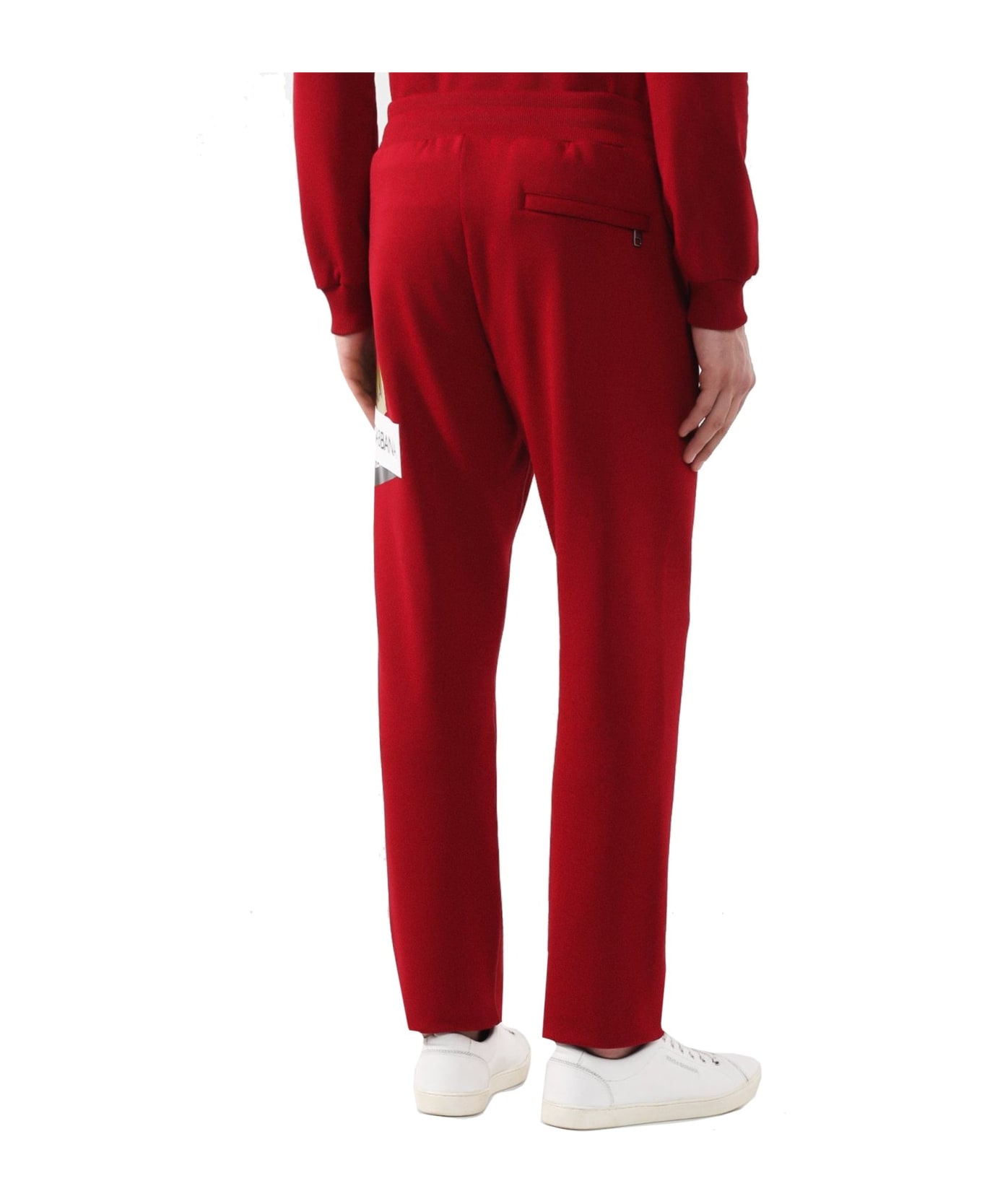 Dolce & Gabbana Jogging Style Pants - Red