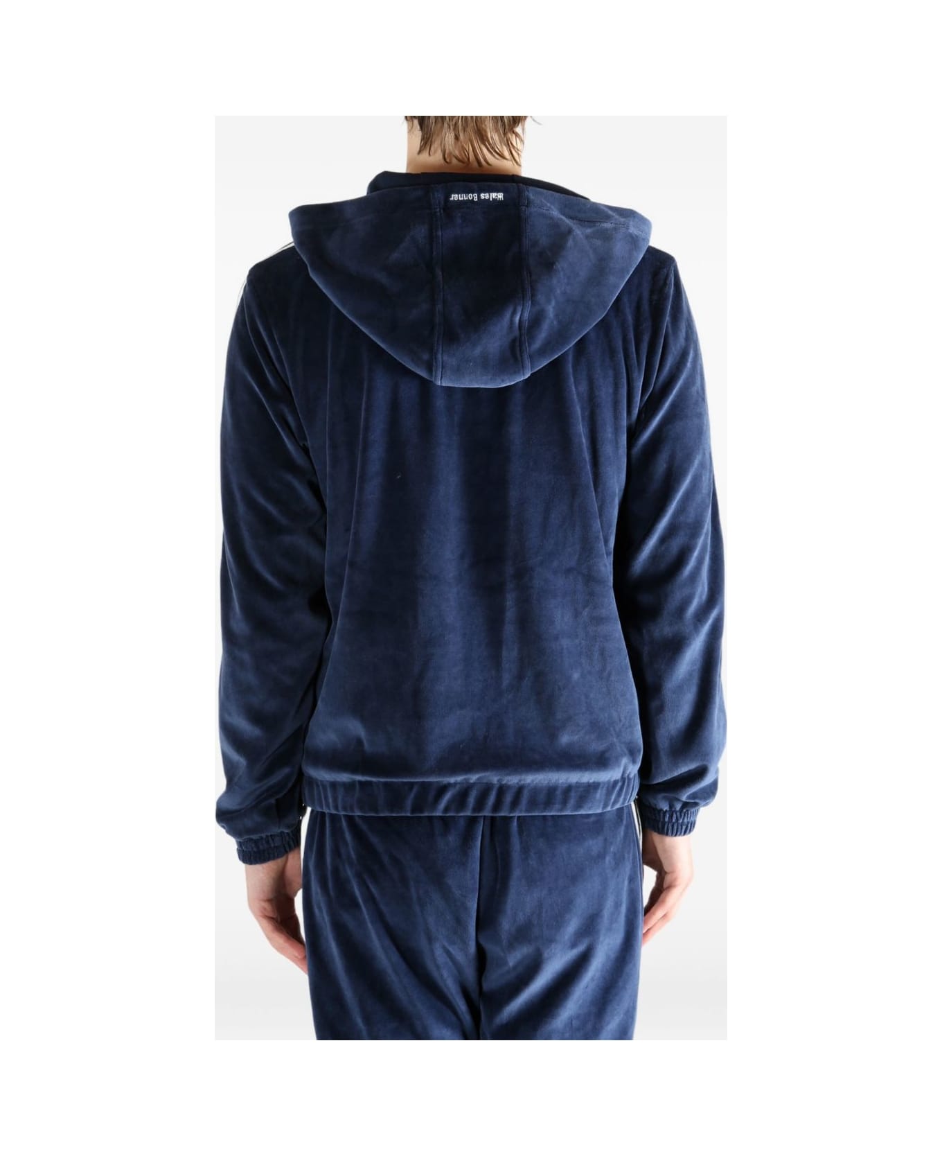 Adidas Originals by Wales Bonner Zipped Hoodie - Blue