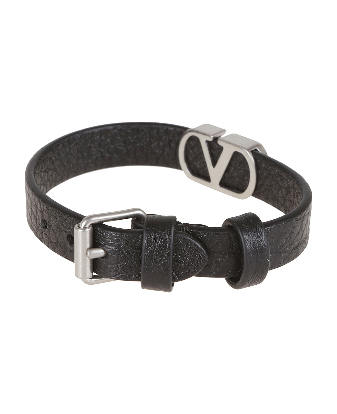 Valentino Garavani Leather Bracelet - No Nero