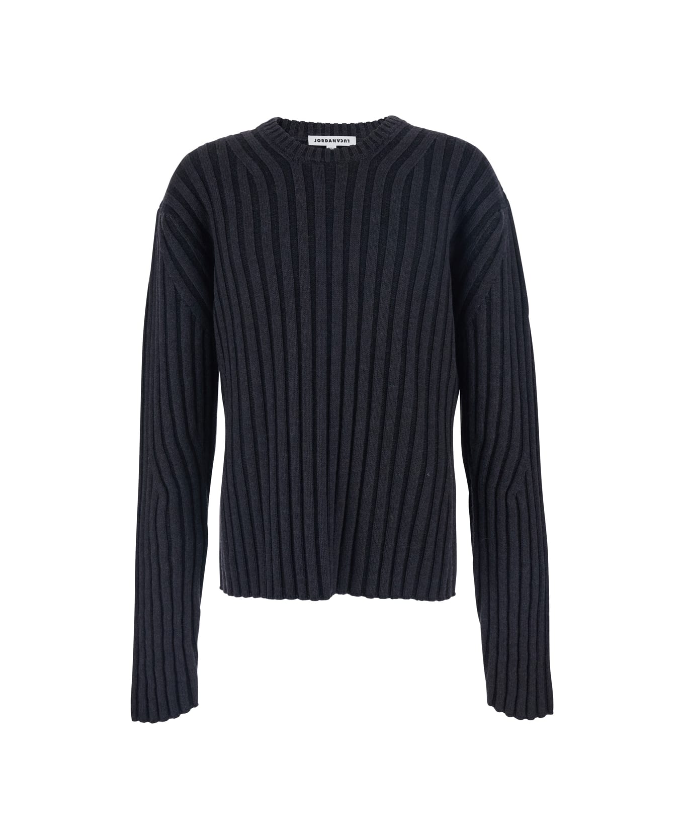 JORDANLUCA Rib Ktitted - Black
