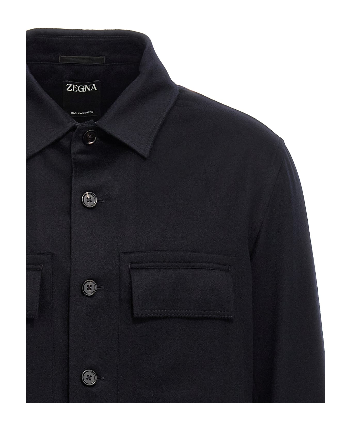 Zegna Cashmere Shirt - Blue