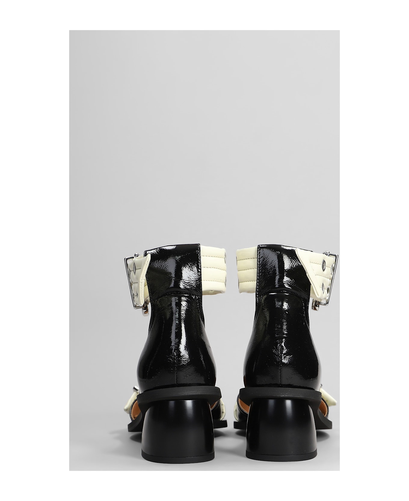 Ganni Pumps In Black Polyuretan - black