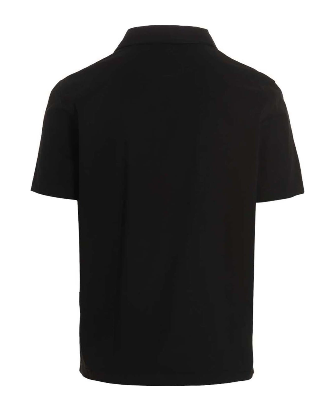 Ferrari 'label Pocket' Polo Shirt - Black   ポロシャツ