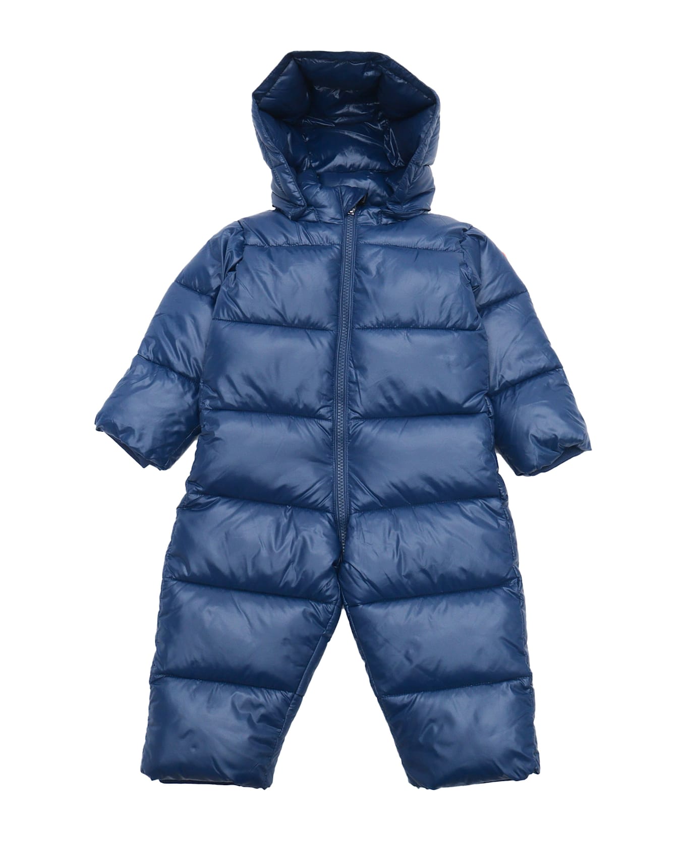Save the Duck Shell Hooded Suit - BLUE