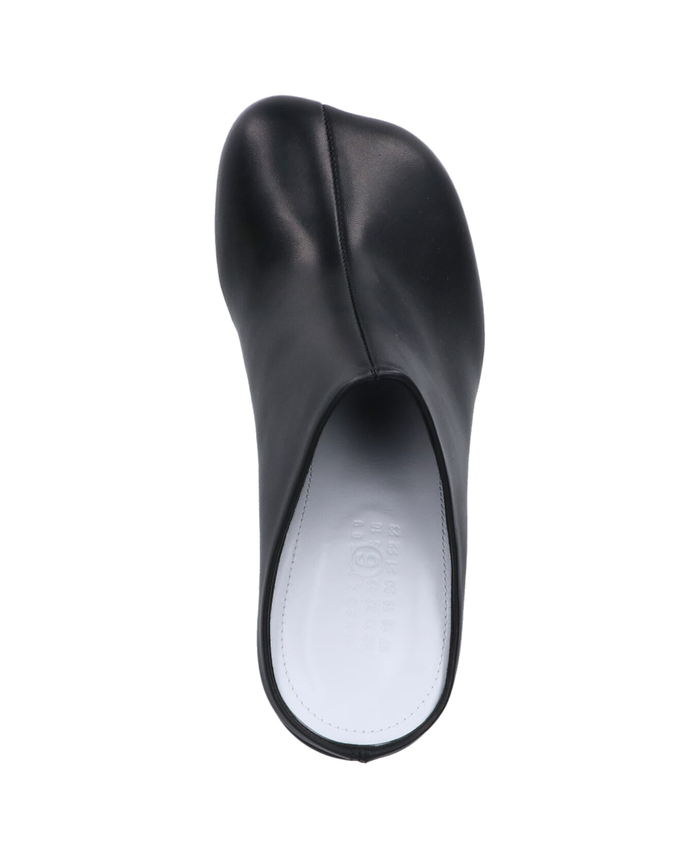 MM6 Maison Margiela Mules Platform 
anatomic
 - black