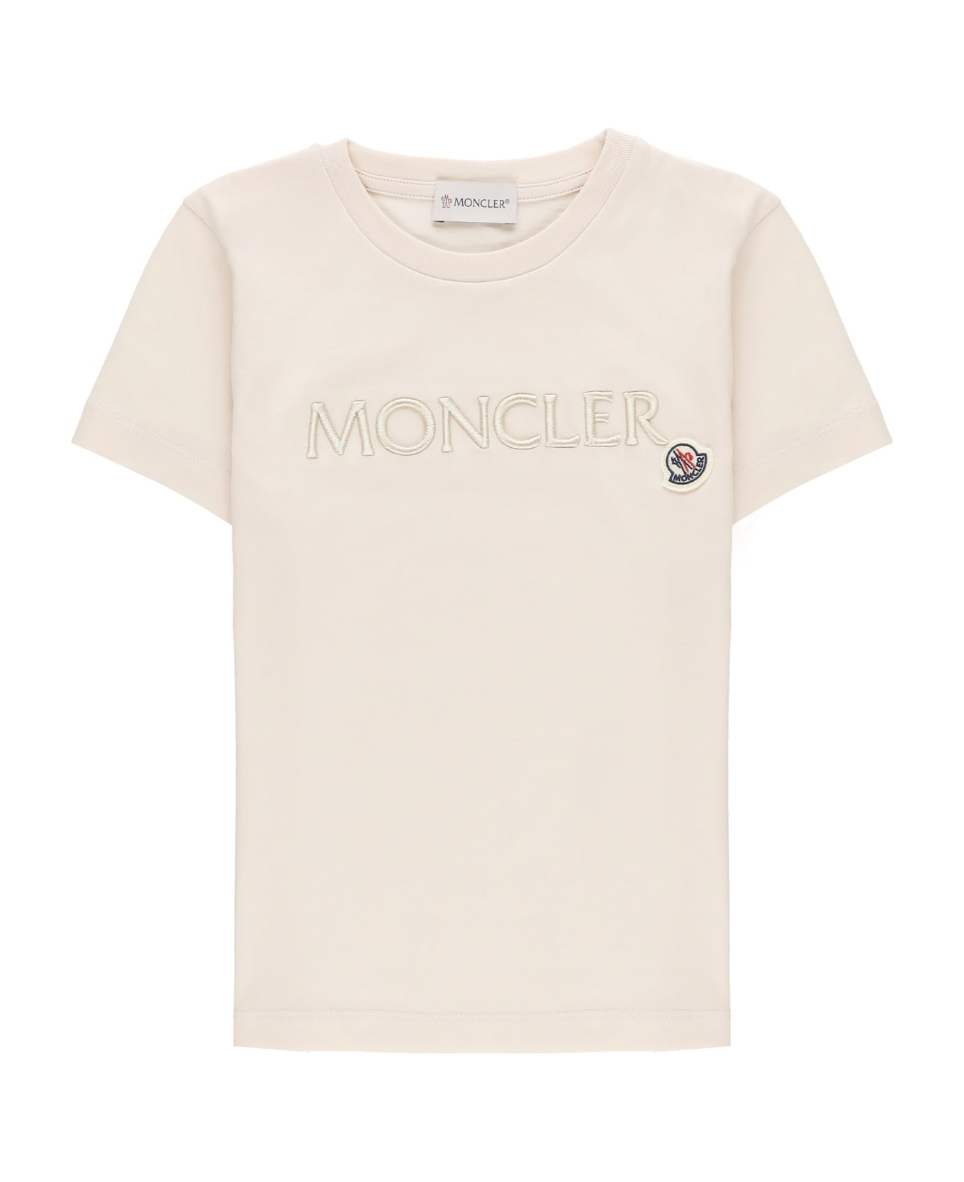 Moncler Logoed T-shirt - Pink