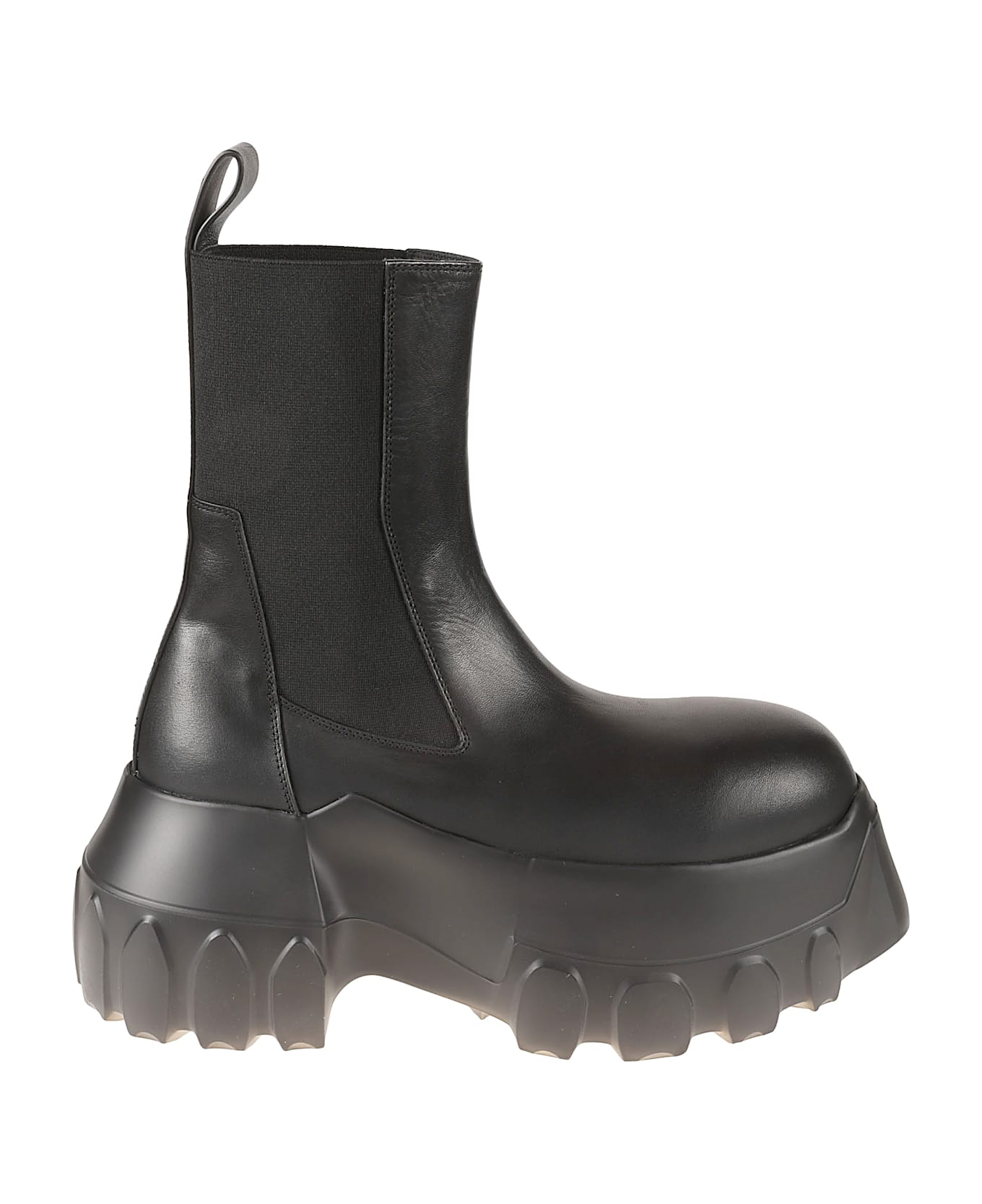 Rick Owens Beatle Mega Tractor Boots - Black