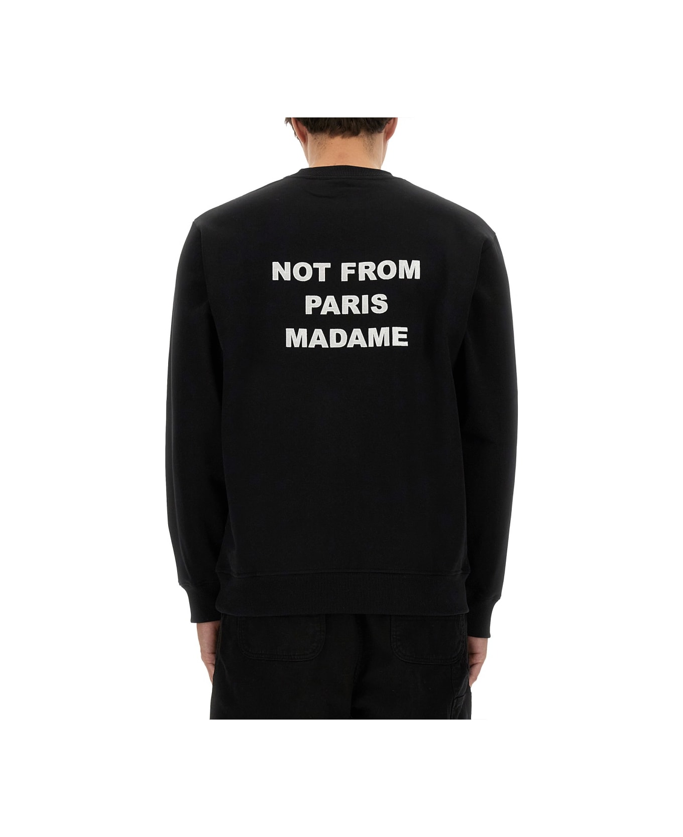 Drôle de Monsieur Felpa "slogan" - BLACK