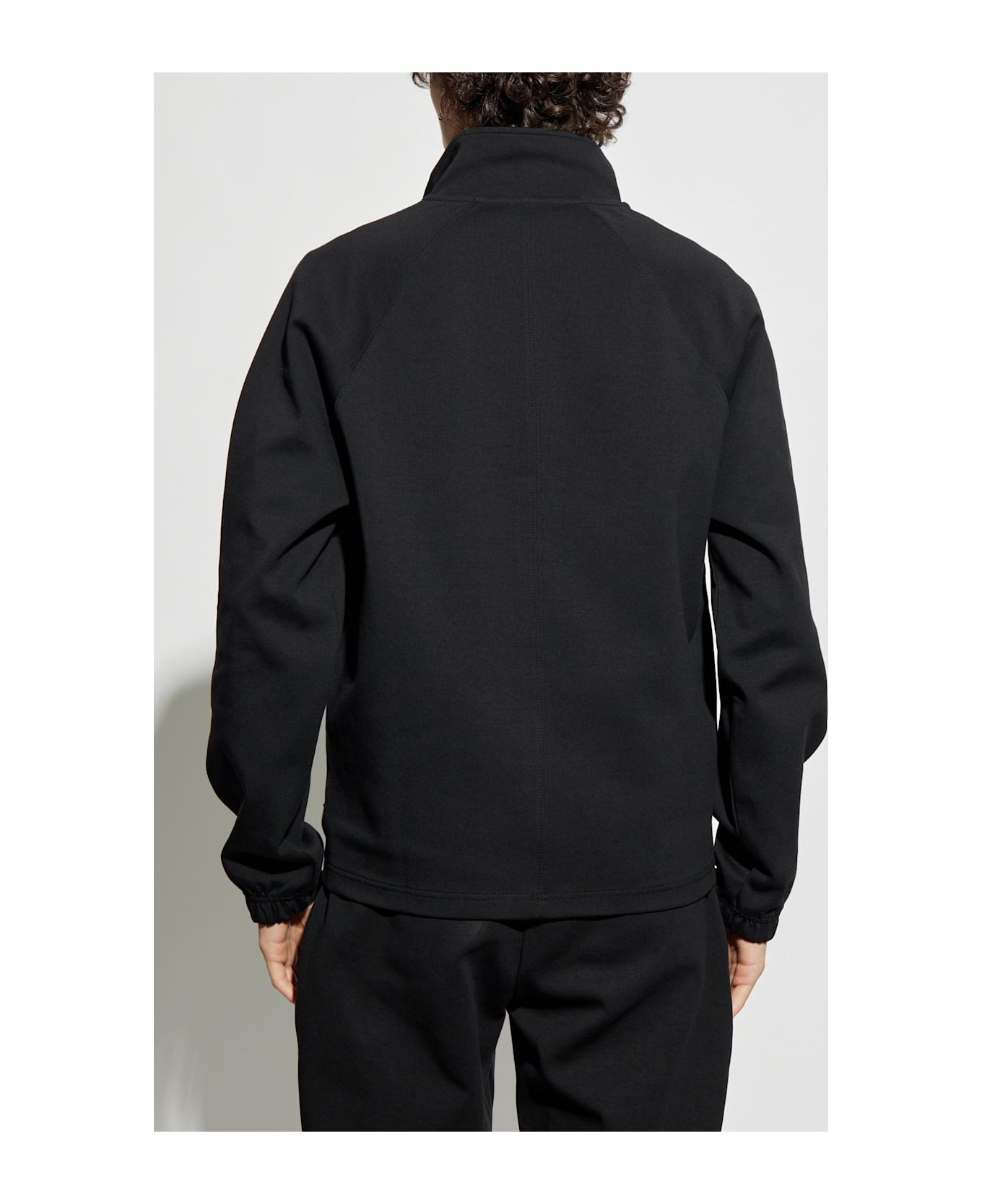 Emporio Armani Sweatshirt From The Sustainability Collection - Black