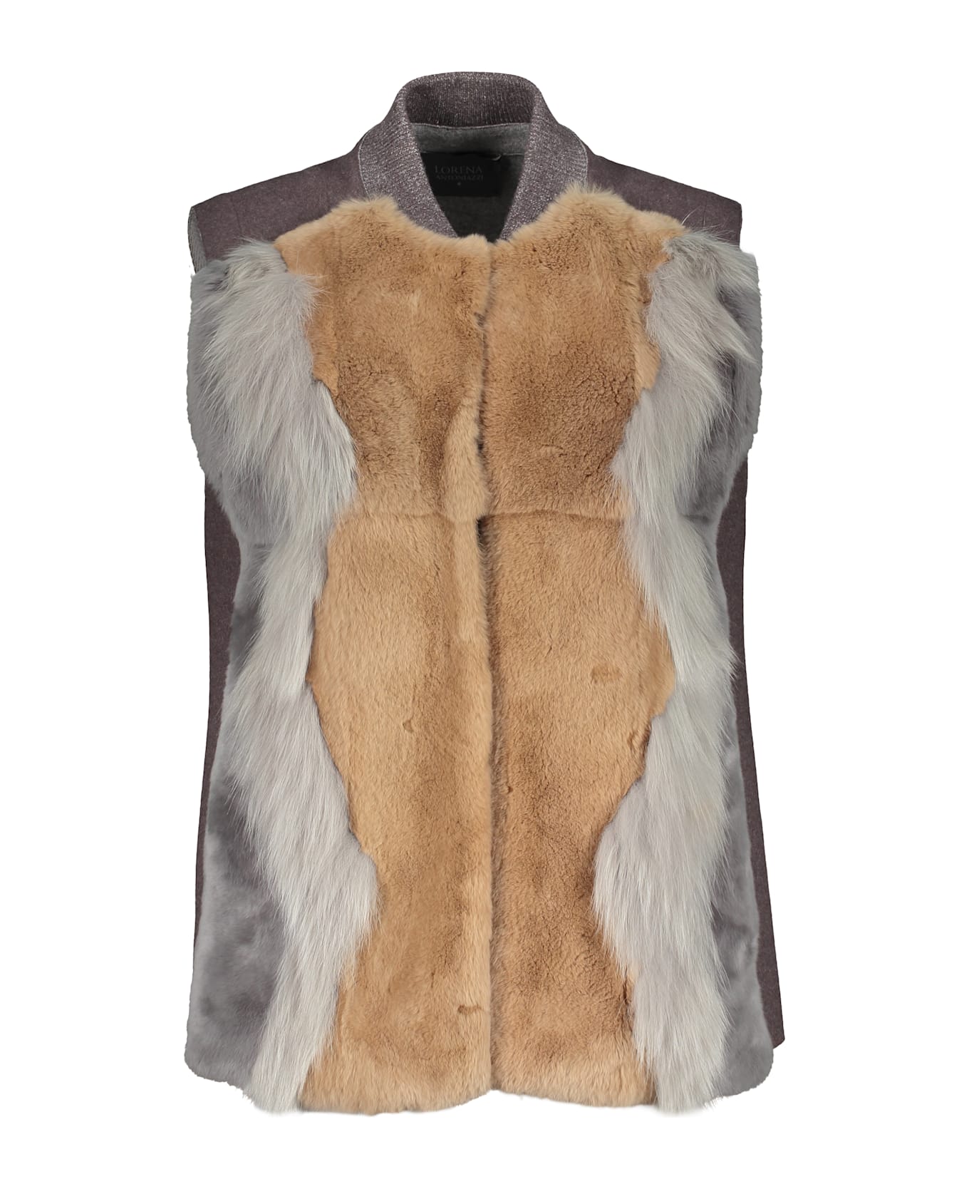Lorena Antoniazzi Button Vest - grey