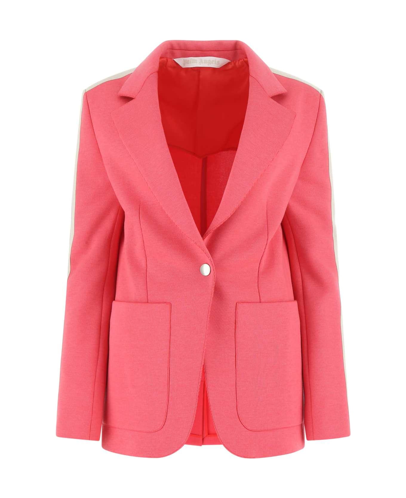 Palm Angels Pink Cotton Blend Jacket - 3201