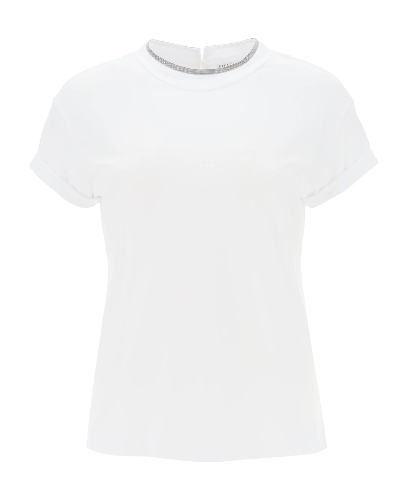 Brunello Cucinelli Monile T-shirt - BIANCO (White)