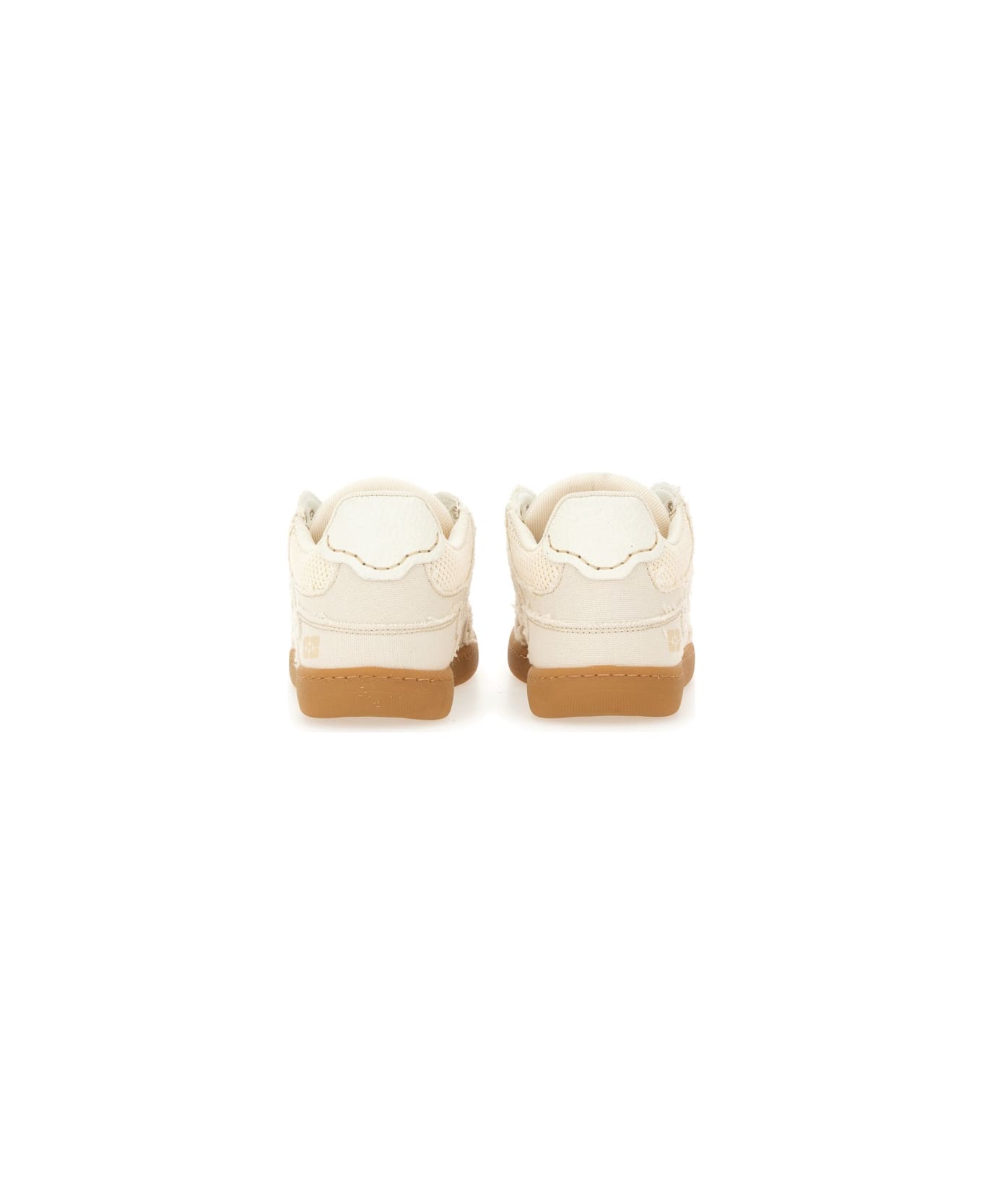 Ganni 08 Canvas Sneaker - WHITE
