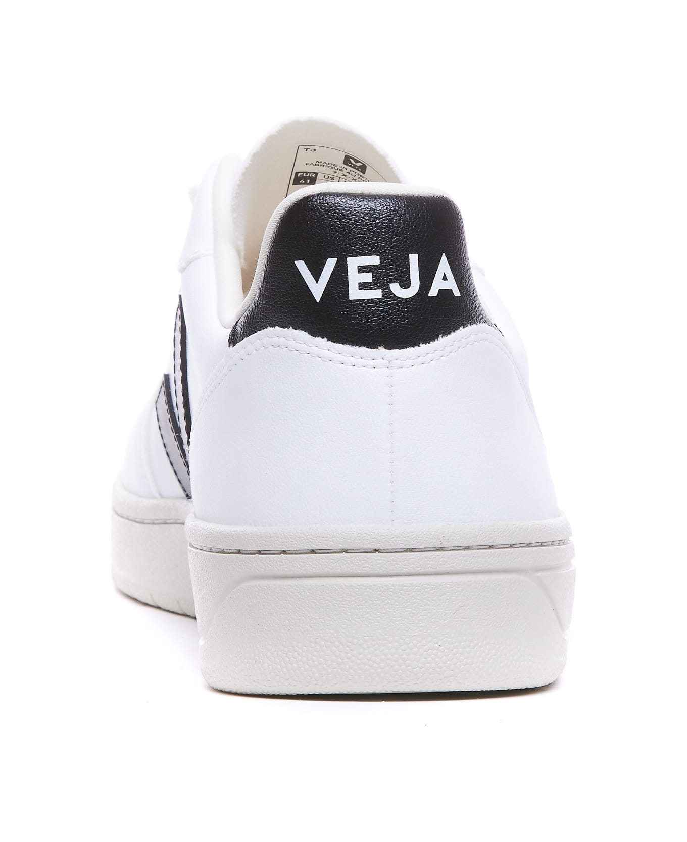 Veja V-10 Sneakers - WHITE_BLACK