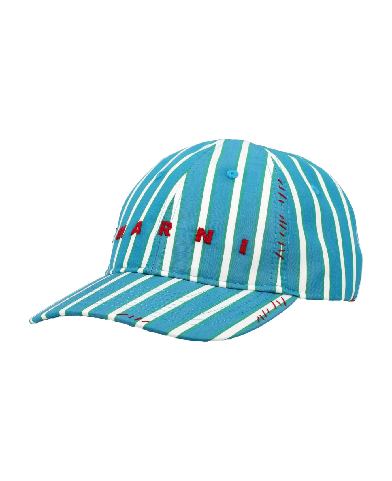 Marni Cotton Baseball Cap - COBALT 帽子