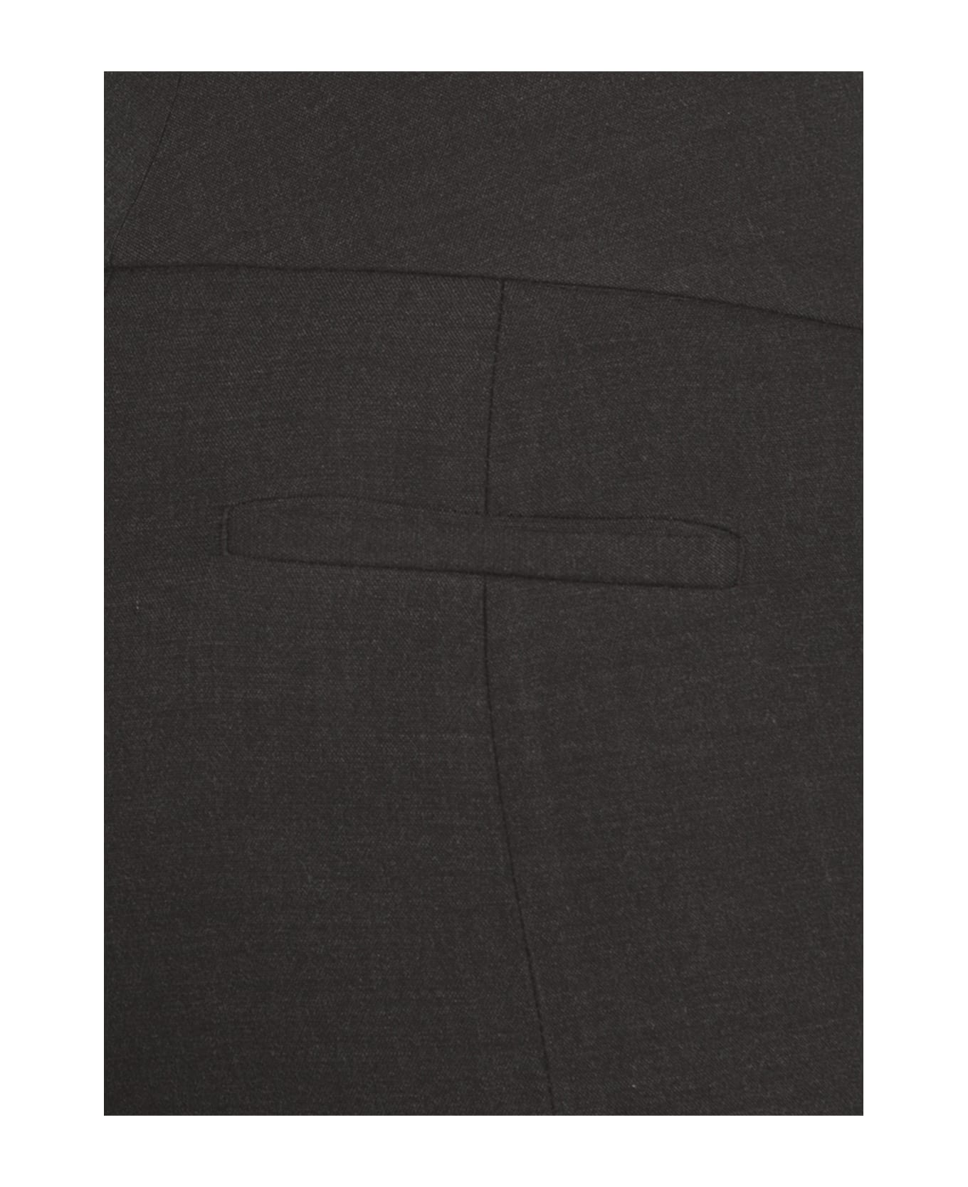 Peserico Cotton Trousers - Grey