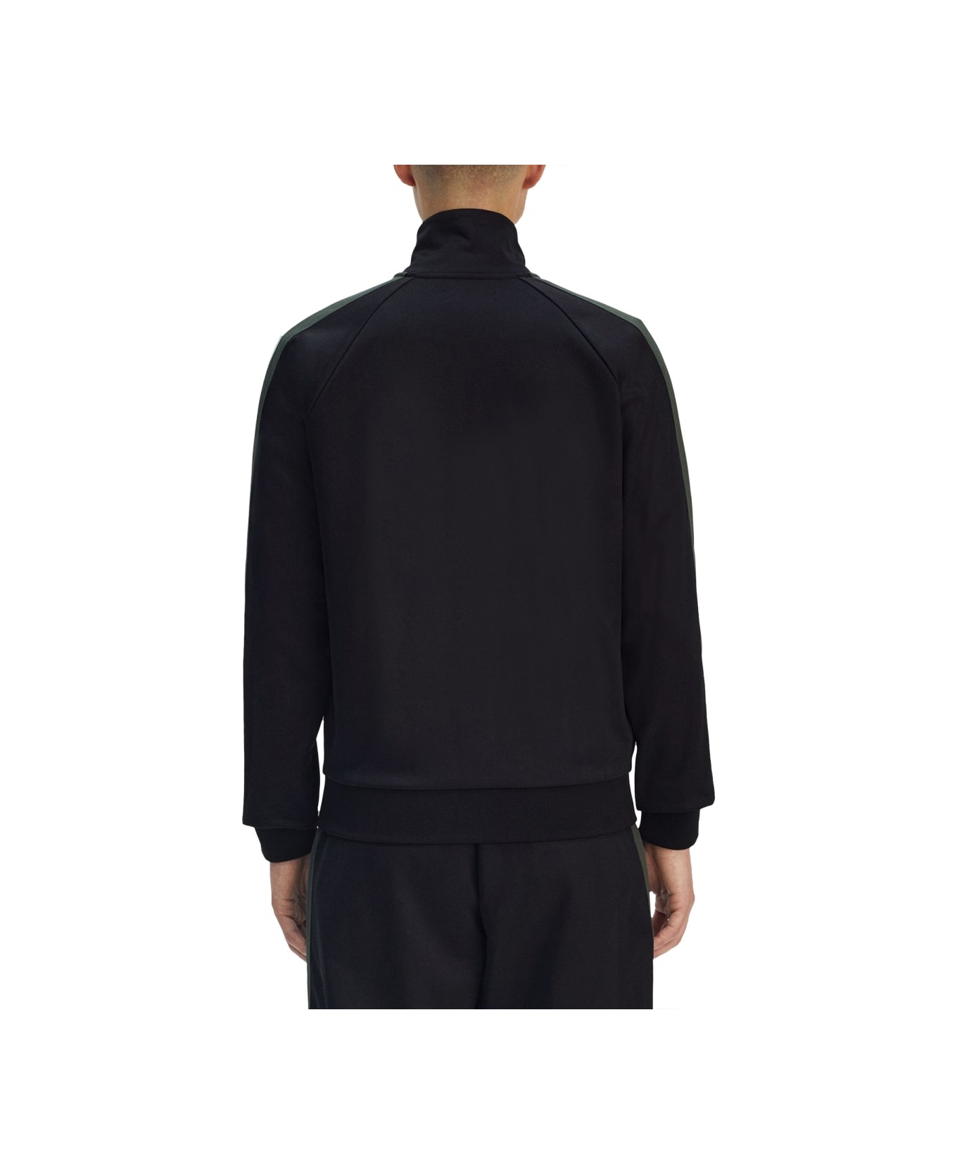 Fred Perry Track Jacket - BLACK