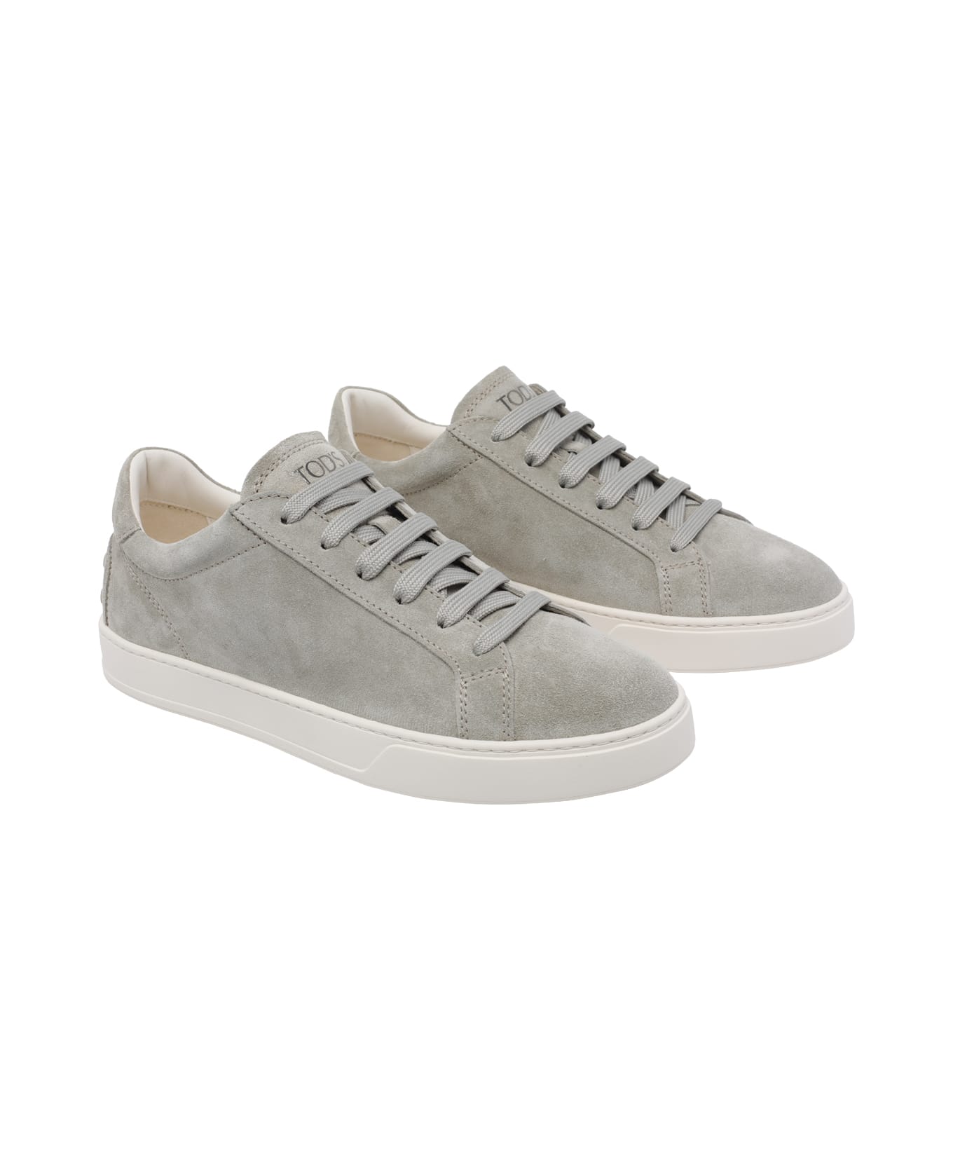 Tod's Suede Sneakers - Grey