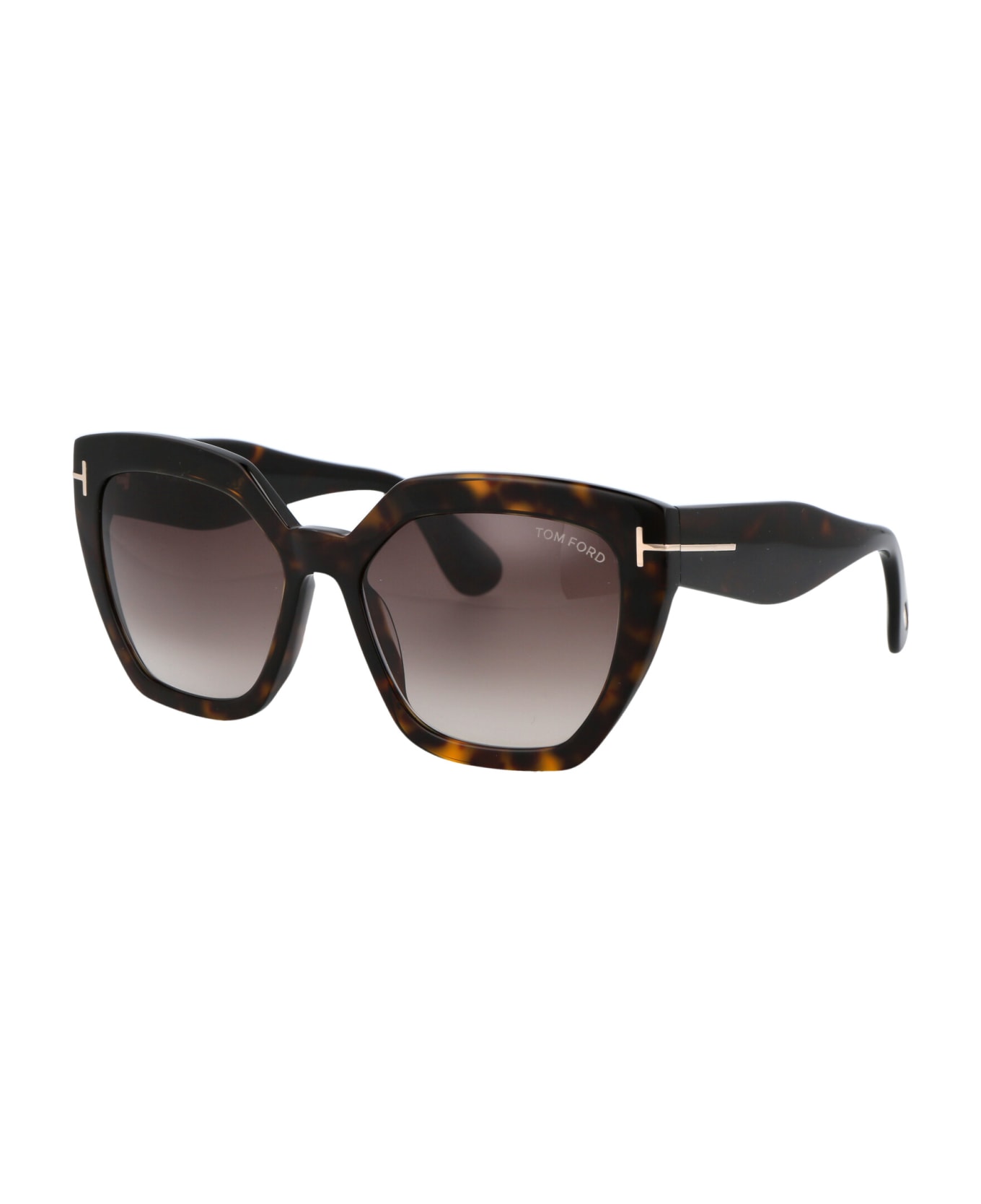 Tom Ford Eyewear Phoebe Sunglasses - 52K Avana Scura  / Roviex Grad
