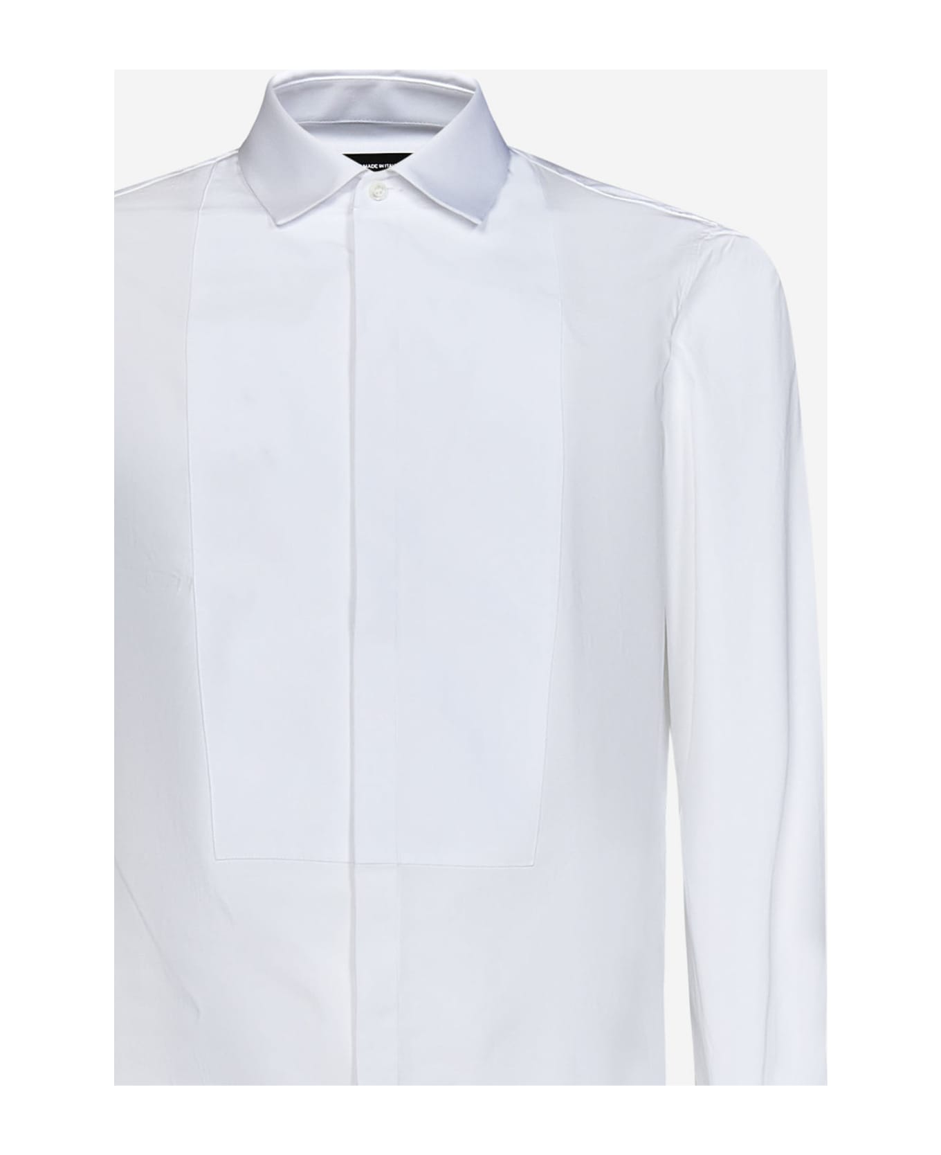 Dsquared2 Long Sleeved Buttoned Shirt - WHITE