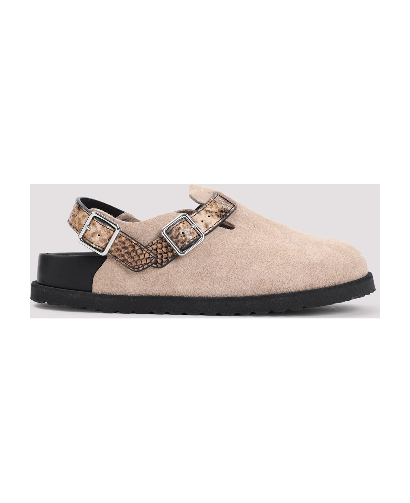 Birkenstock Tokyo Mule - NATURALSNAKEBROWN