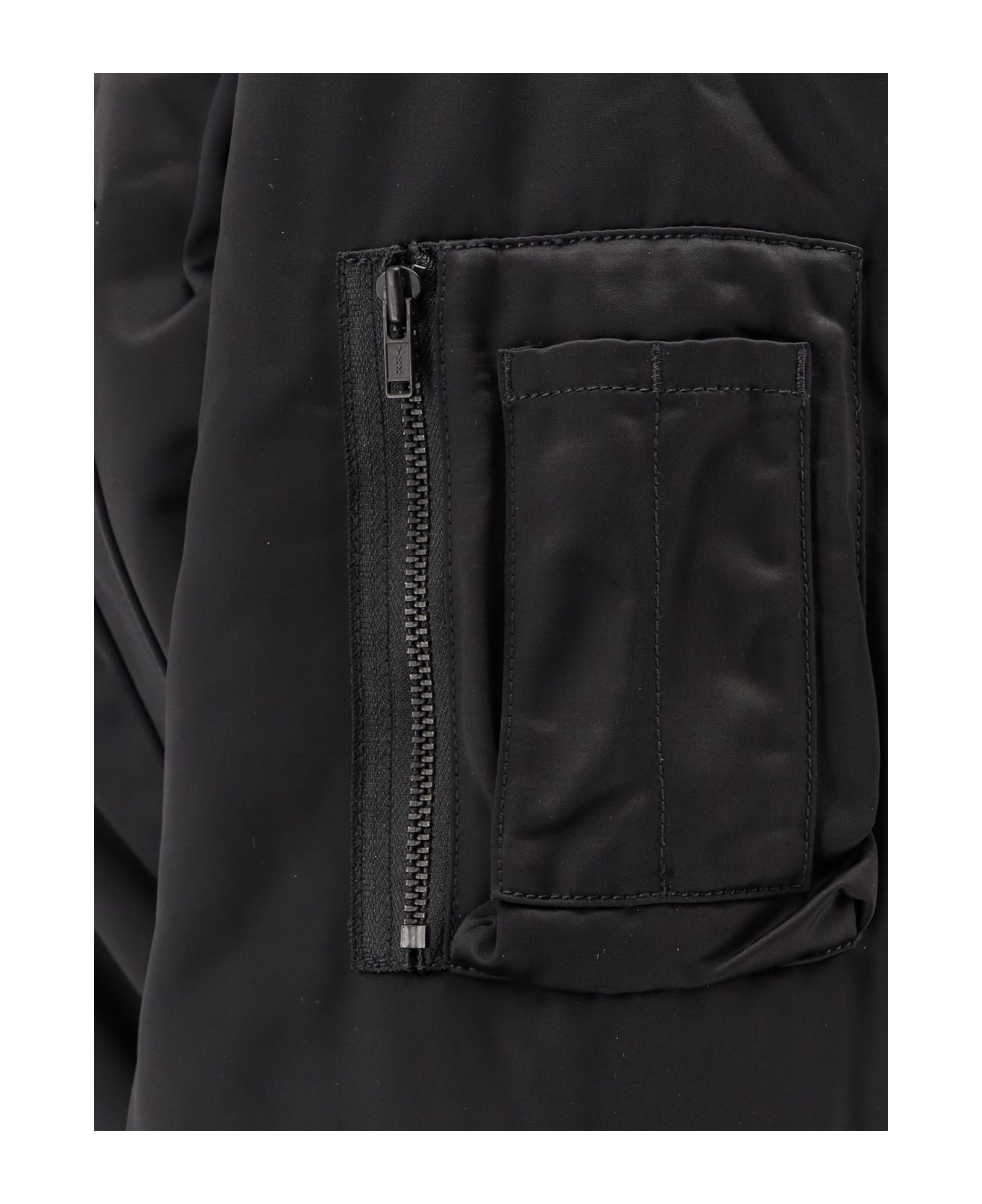 Y-3 Recycled Nylon Bomber - Black