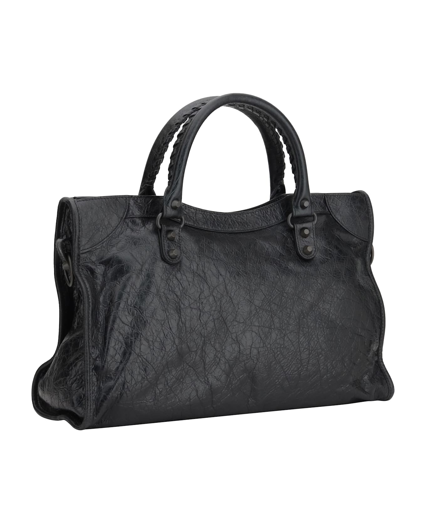 Balenciaga Le City Medium Shoulder Bag - Black