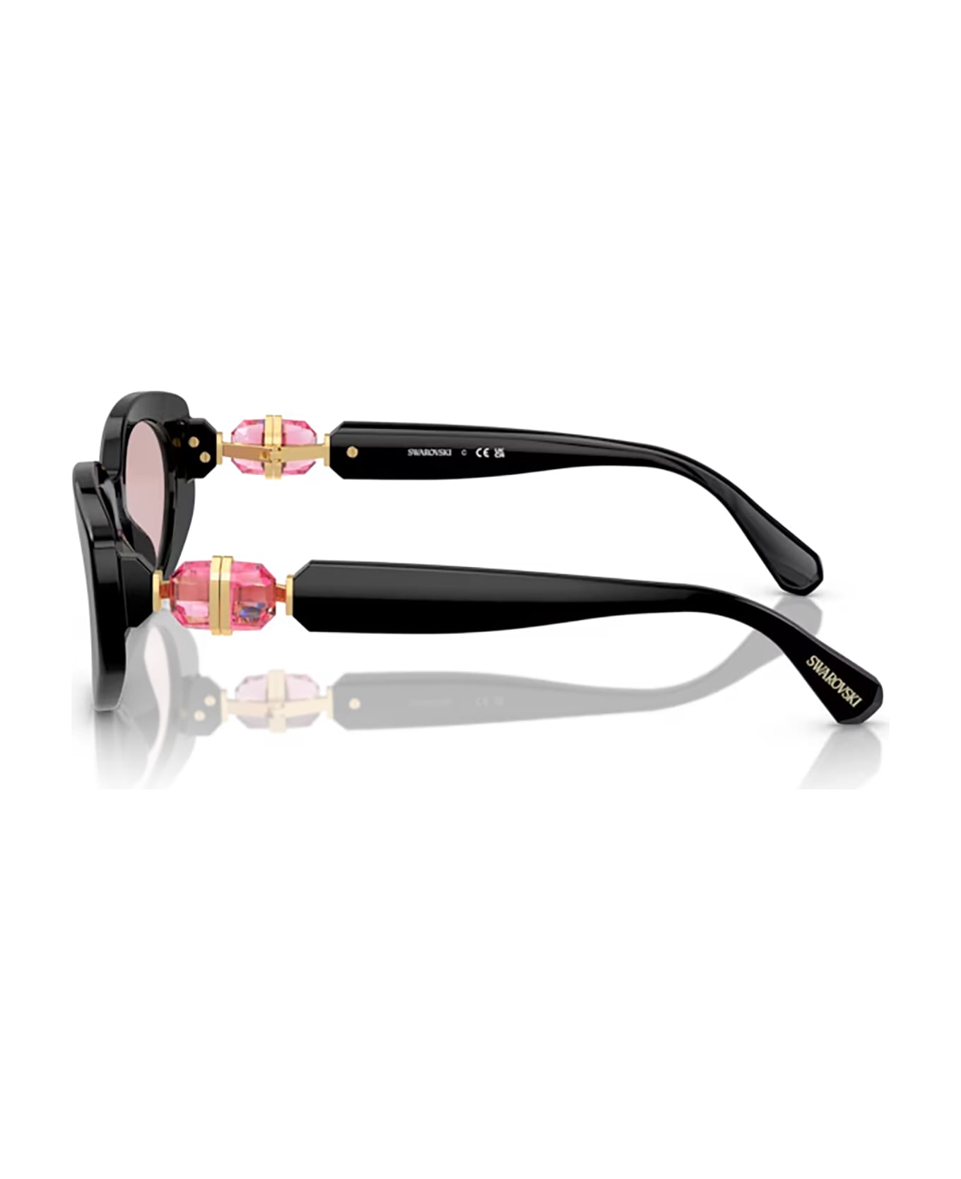 Swarovski Sk6002 Black Sunglasses - Black