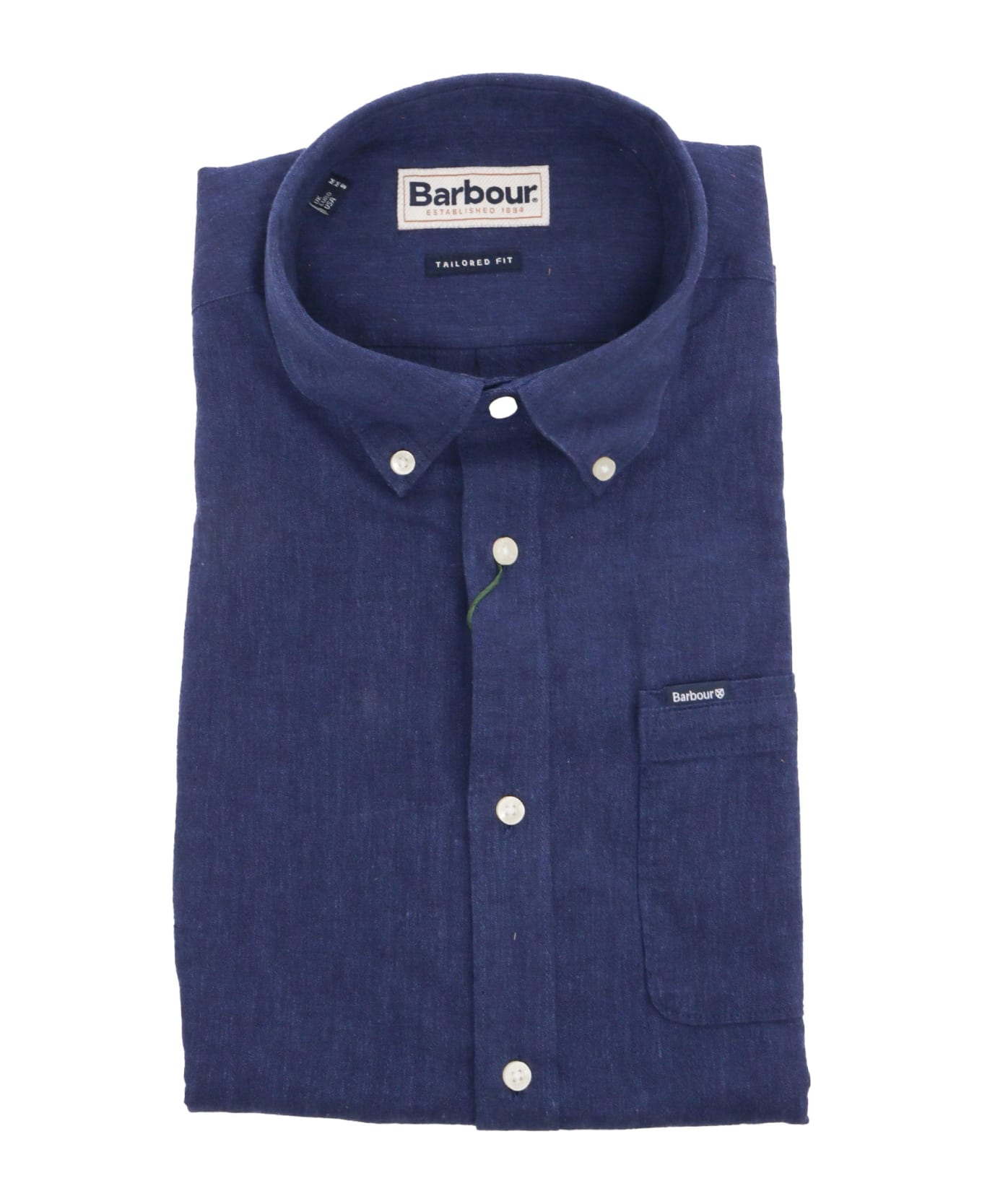 Barbour Blu Nelson Shirt - BLUE