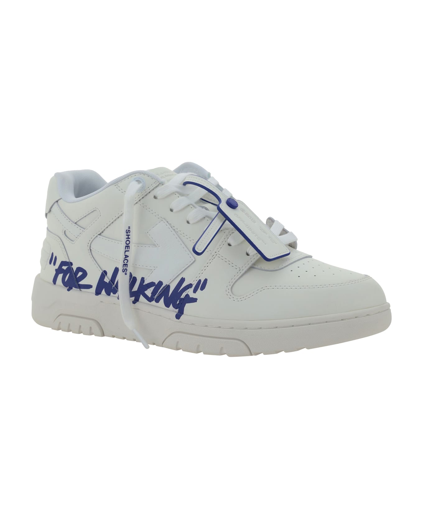 Off-White Out Of Office 'for Walking' Sneakers - White Blue