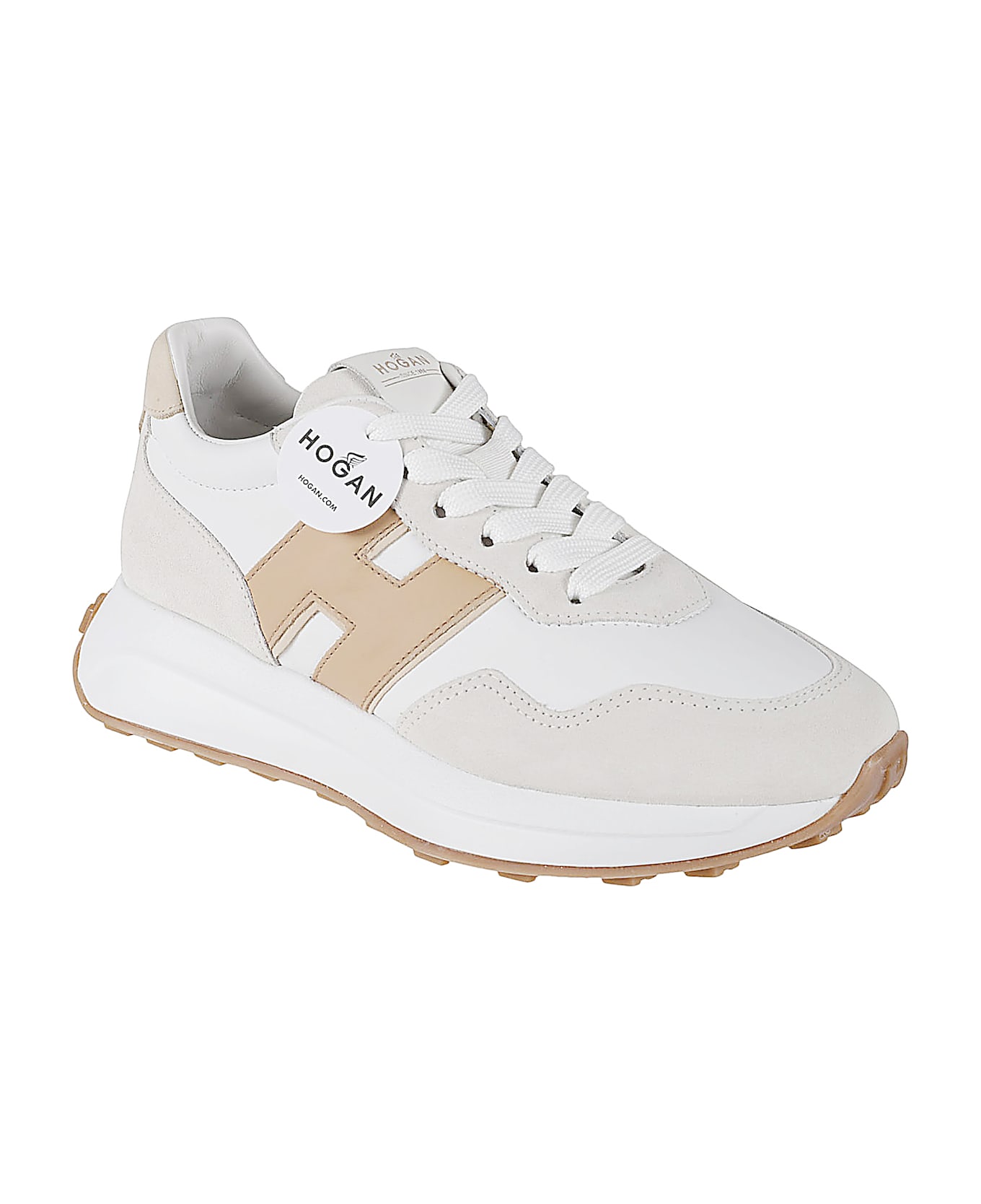 Hogan H641 Patch Sneakers - White