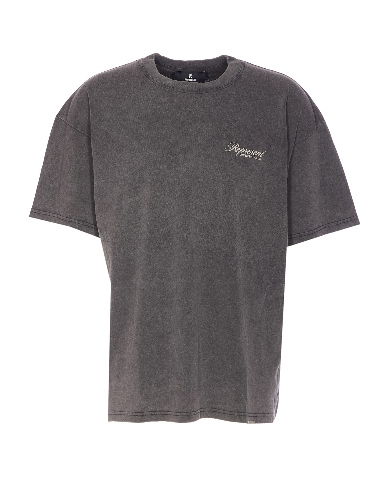 REPRESENT Owners Club Script T-shirt - Grey