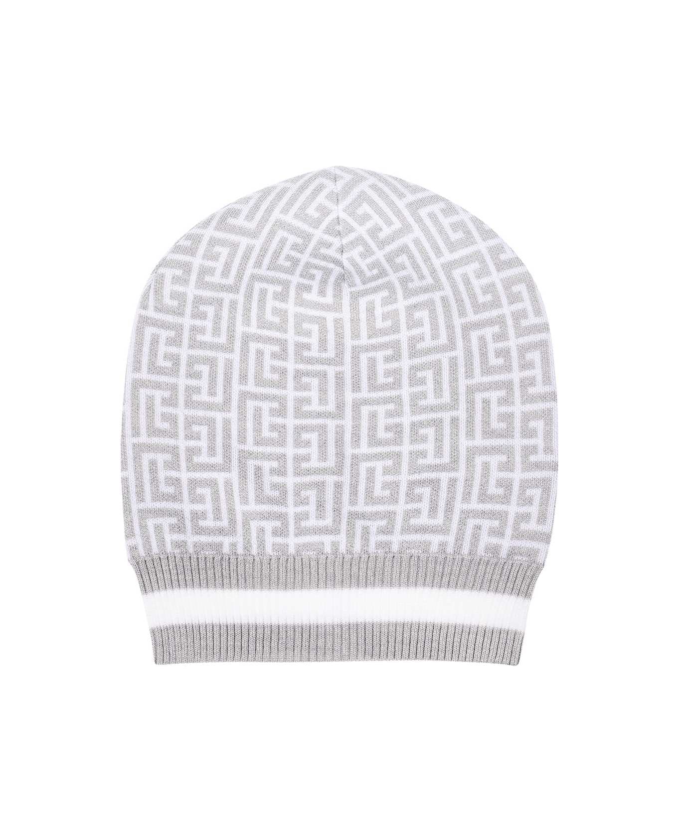 Balmain Wool Hat - White 帽子
