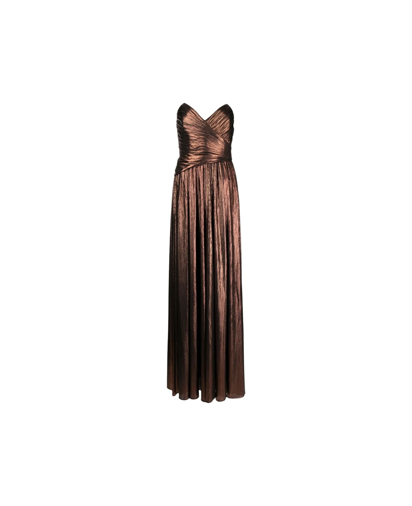 retrofete Dress - BROWN/METALLIC