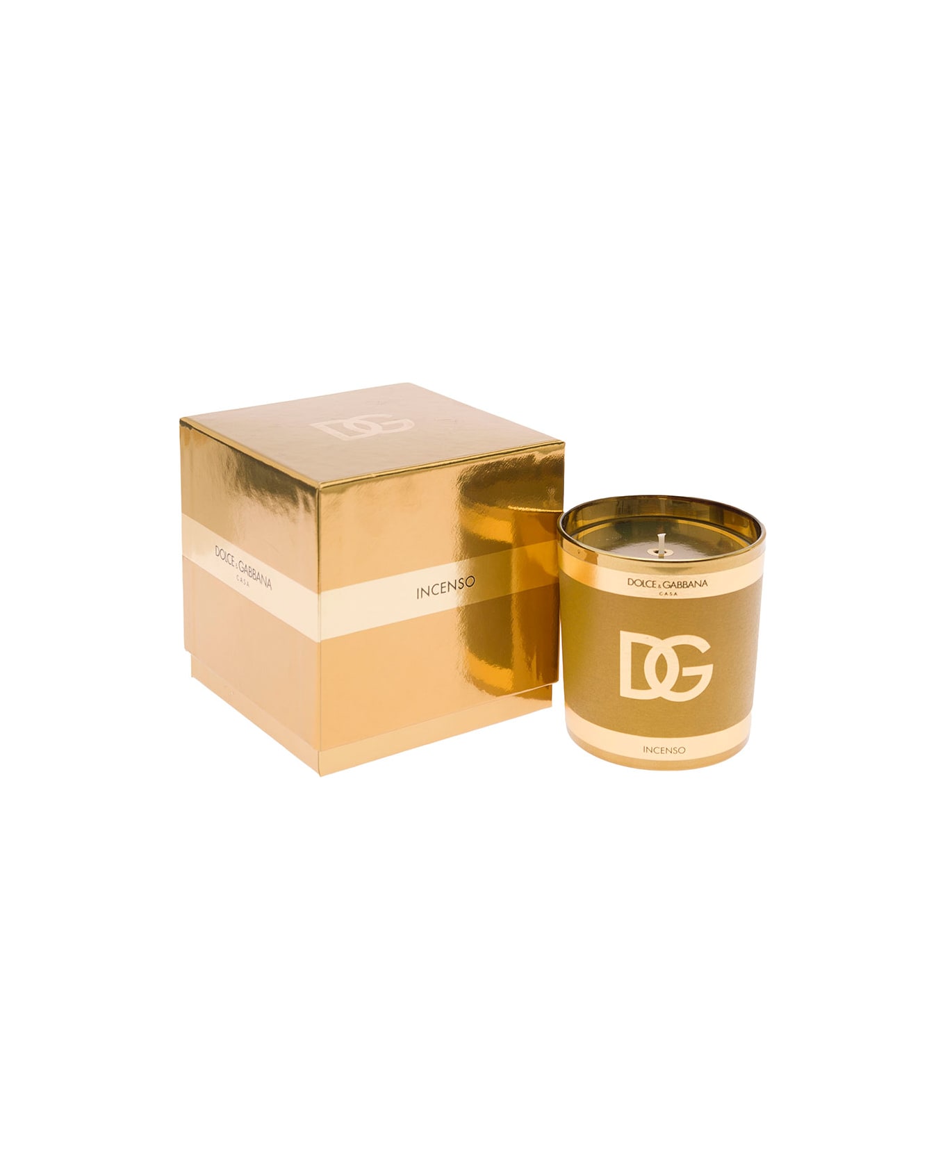 Dolce & Gabbana Incense Scented Candle - Metallic インテリア雑貨
