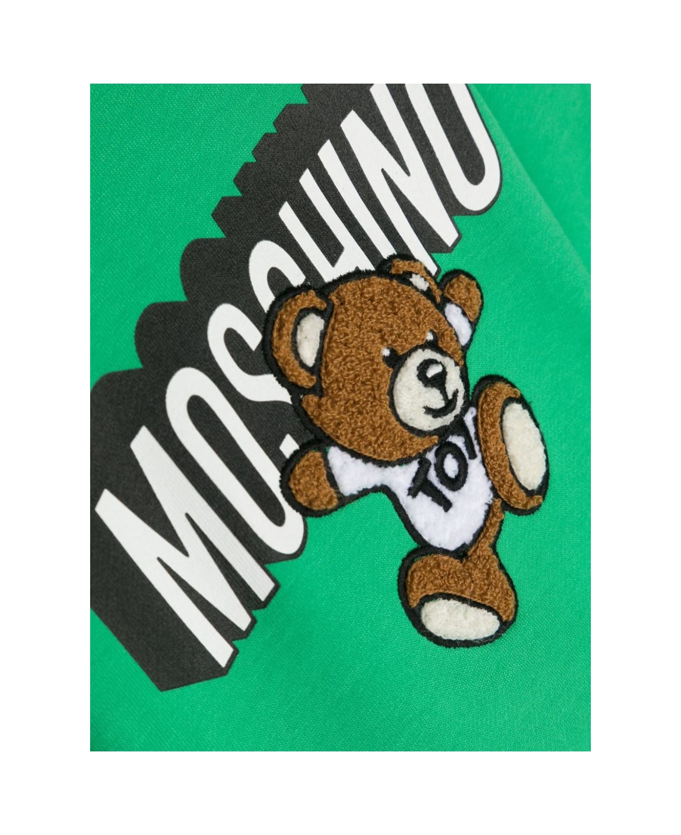 Moschino Felpa Con Logo - Green