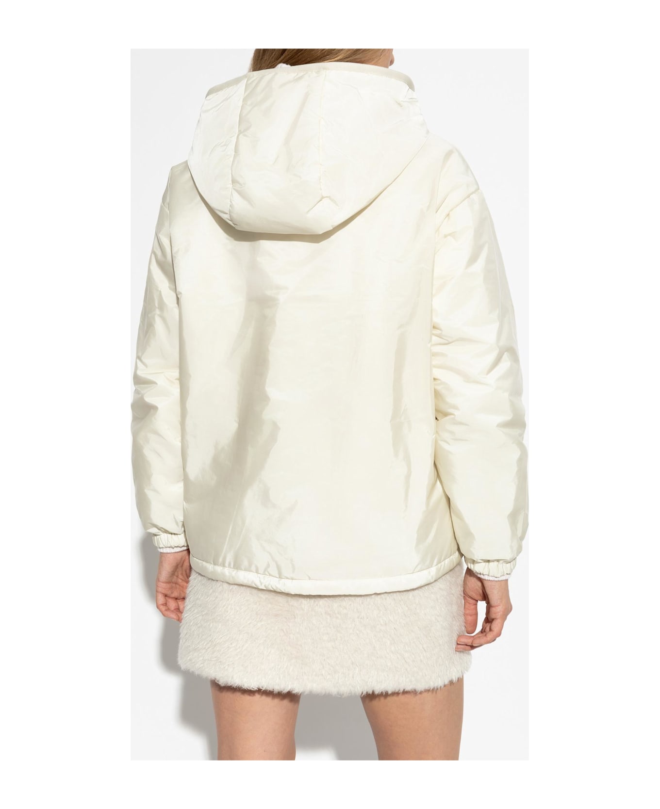 Moncler Jacket With Hood - White