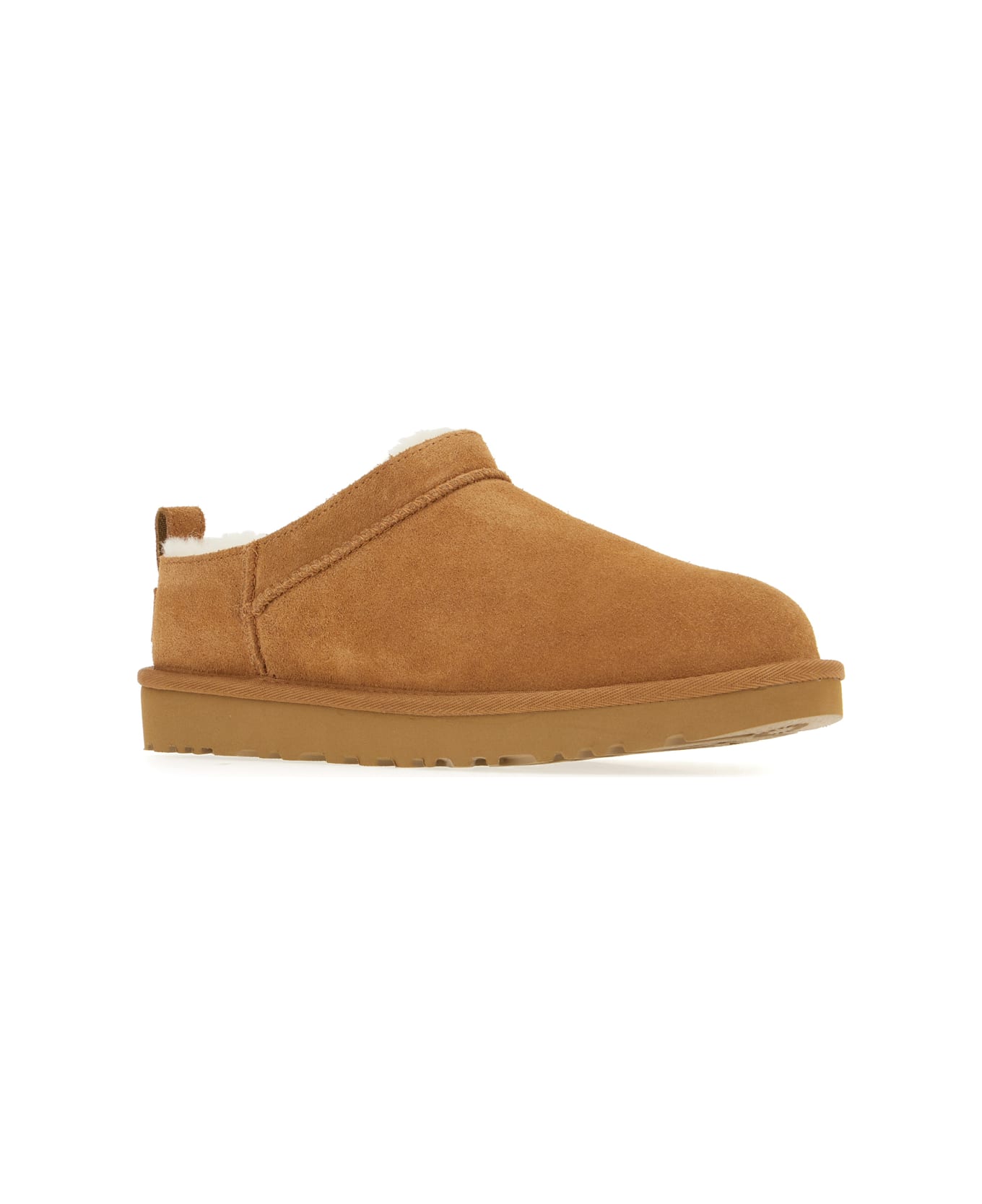 UGG Biscuit Suede Classic Micro Slippers - CHESTNUT