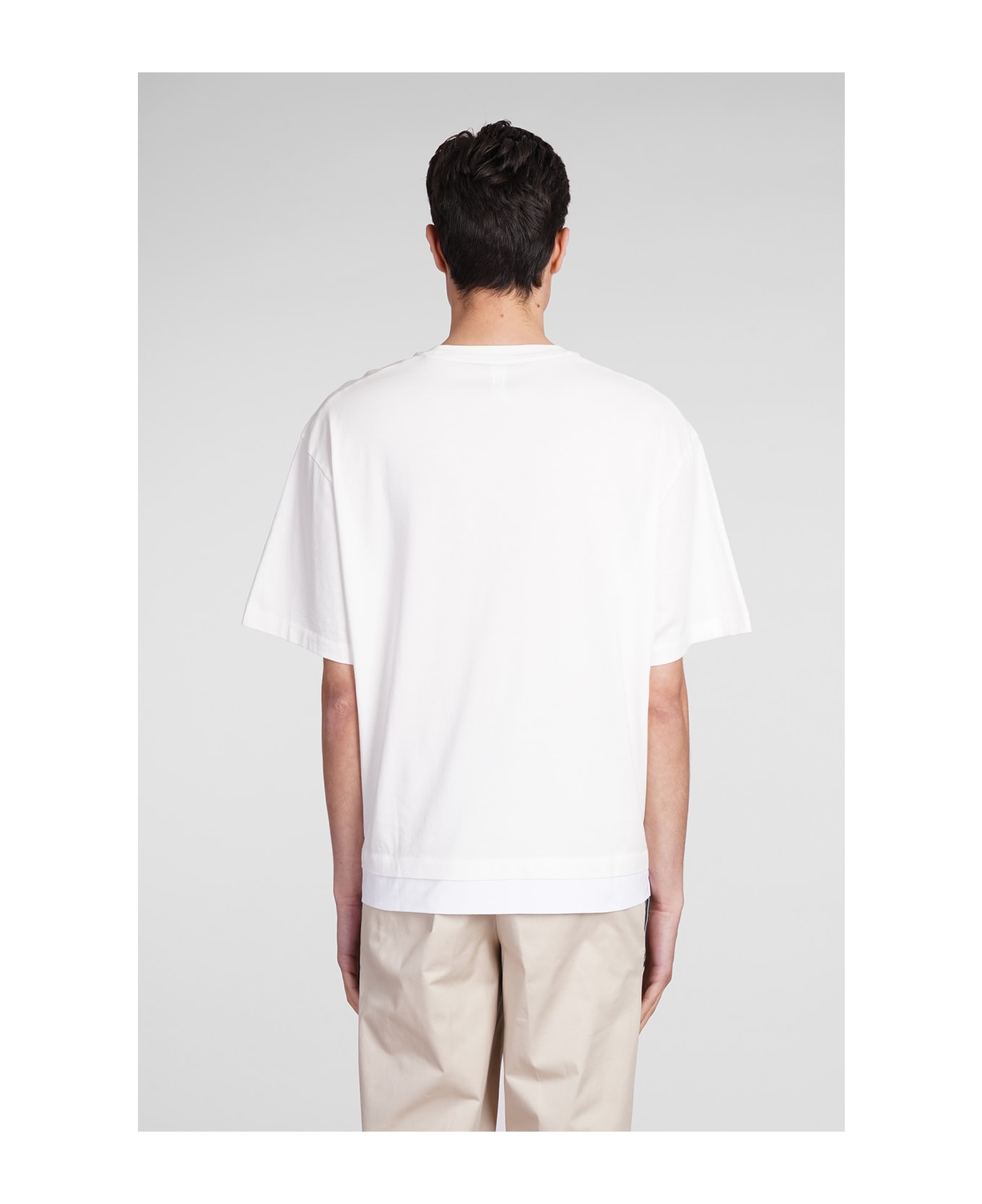 Neil Barrett T-shirt In White Cotton - white シャツ